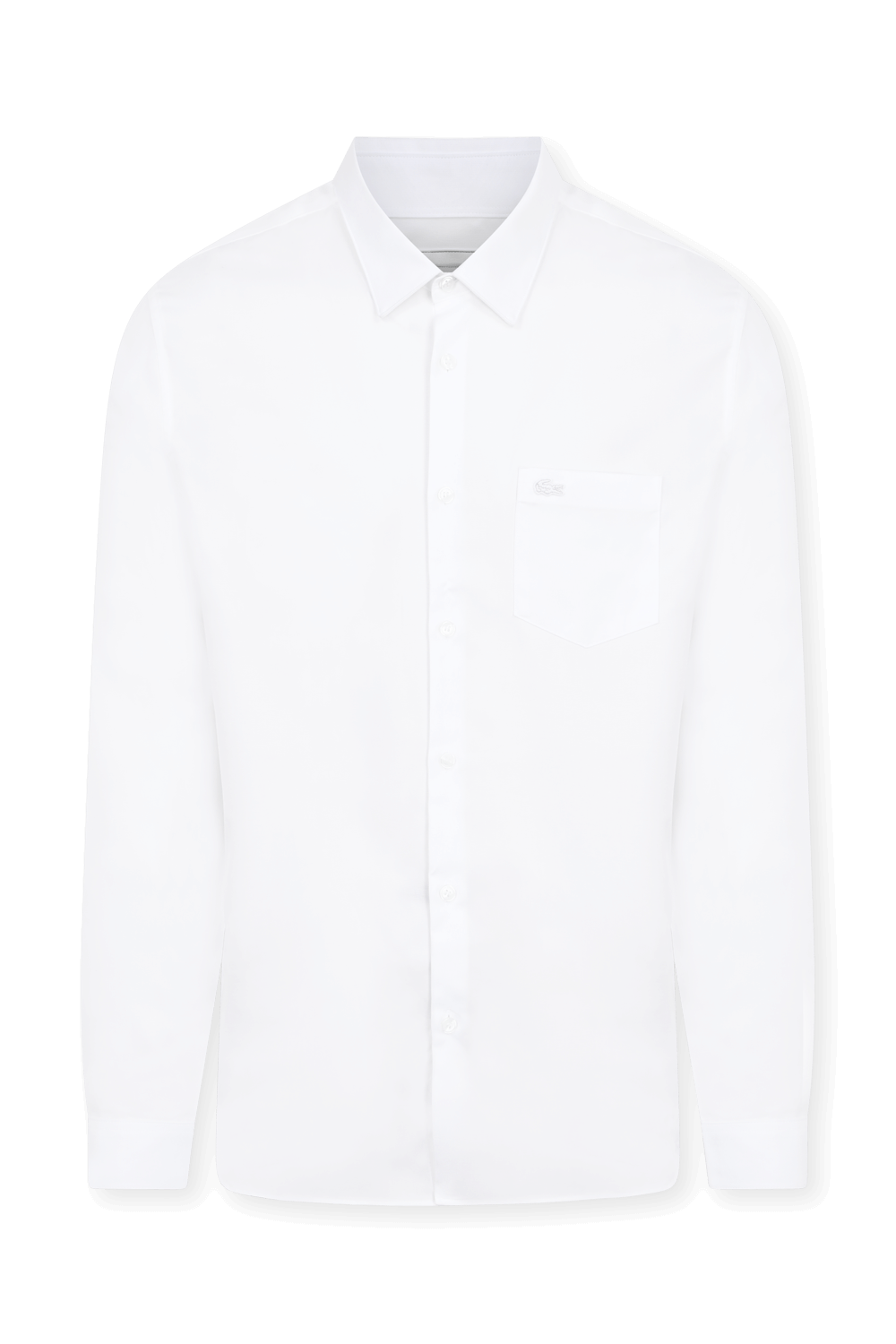 תמונה קידמית של חולצה מכופתרת מכותנה LACOSTE