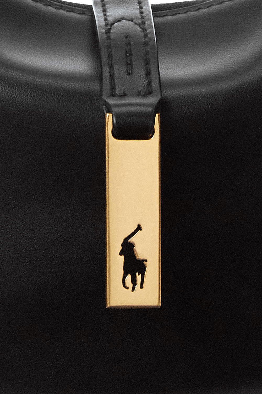 תמונת פנים של תיק כתף בגודל סמול POLO RALPH LAUREN