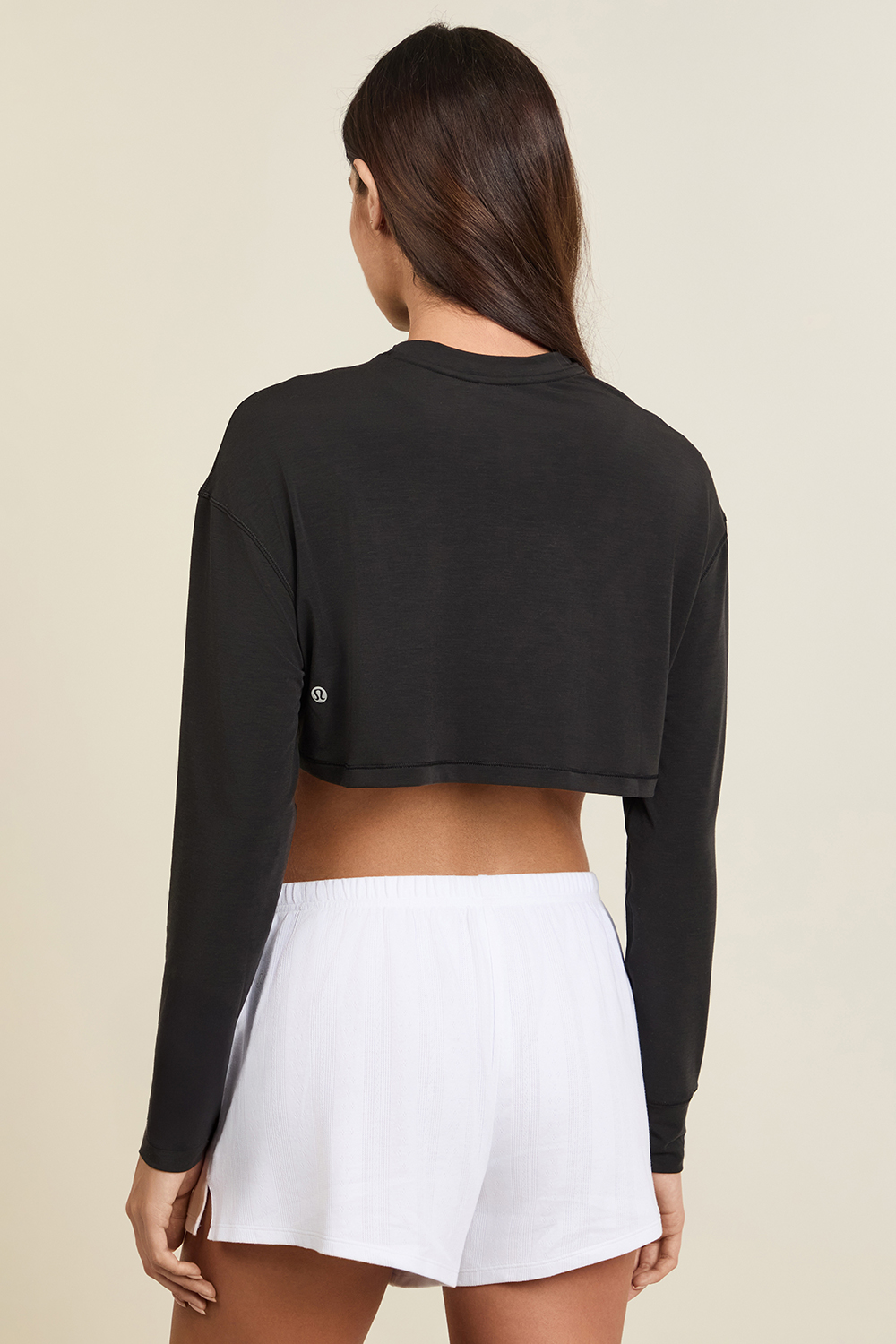 תמונת דוגמן אחורית של Train Natural Hand Jersey Crop LS LULULEMON