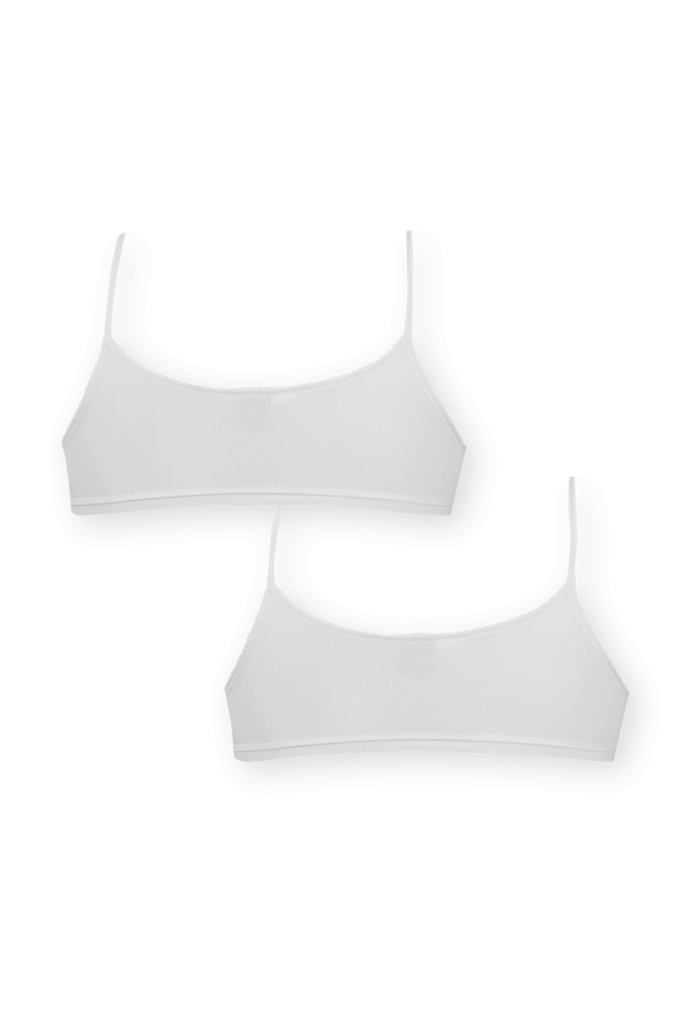 תמונה קידמית של טופ לבן PETIT BATEAU