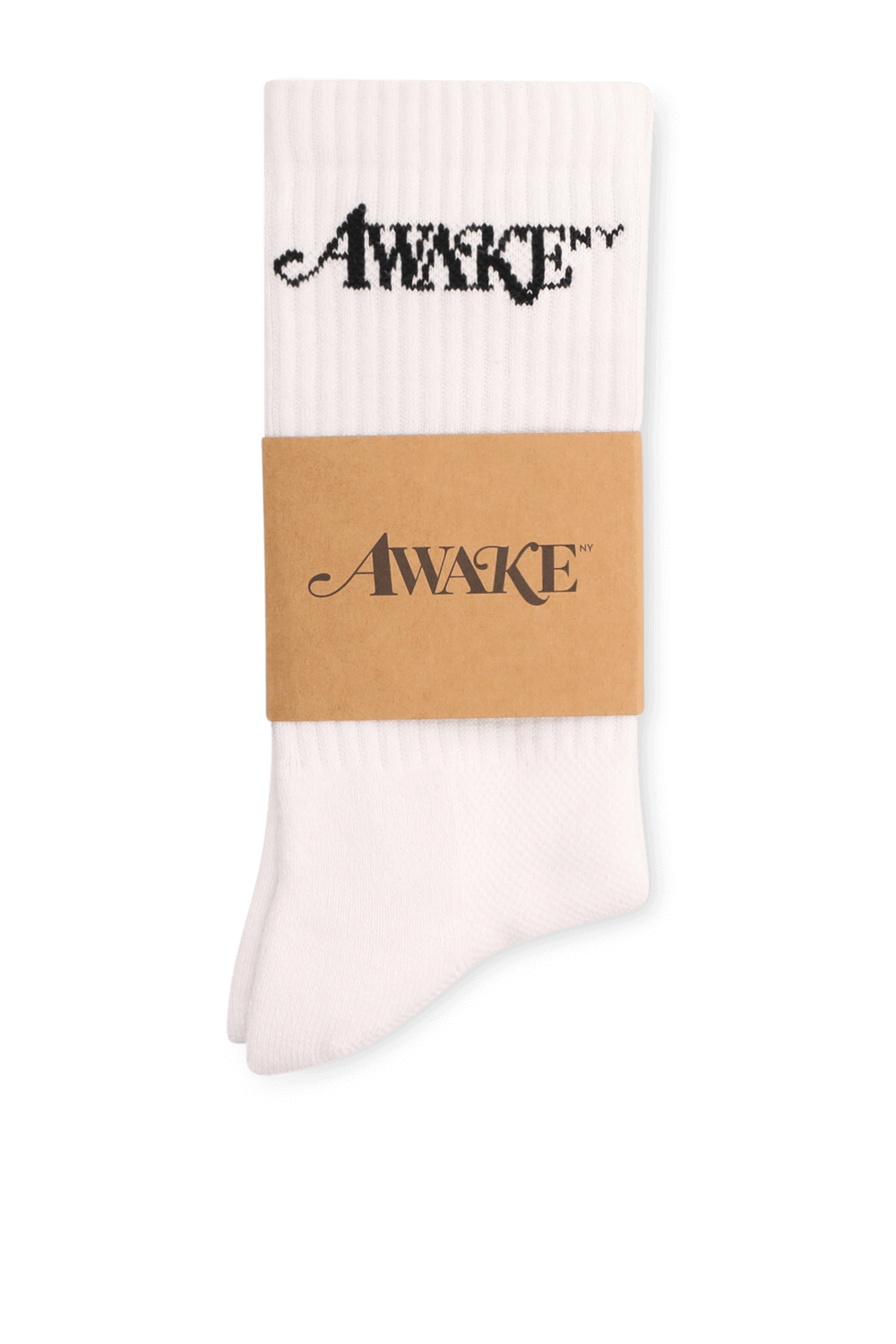 תמונה קידמית של זוג גרביים AWAKE
