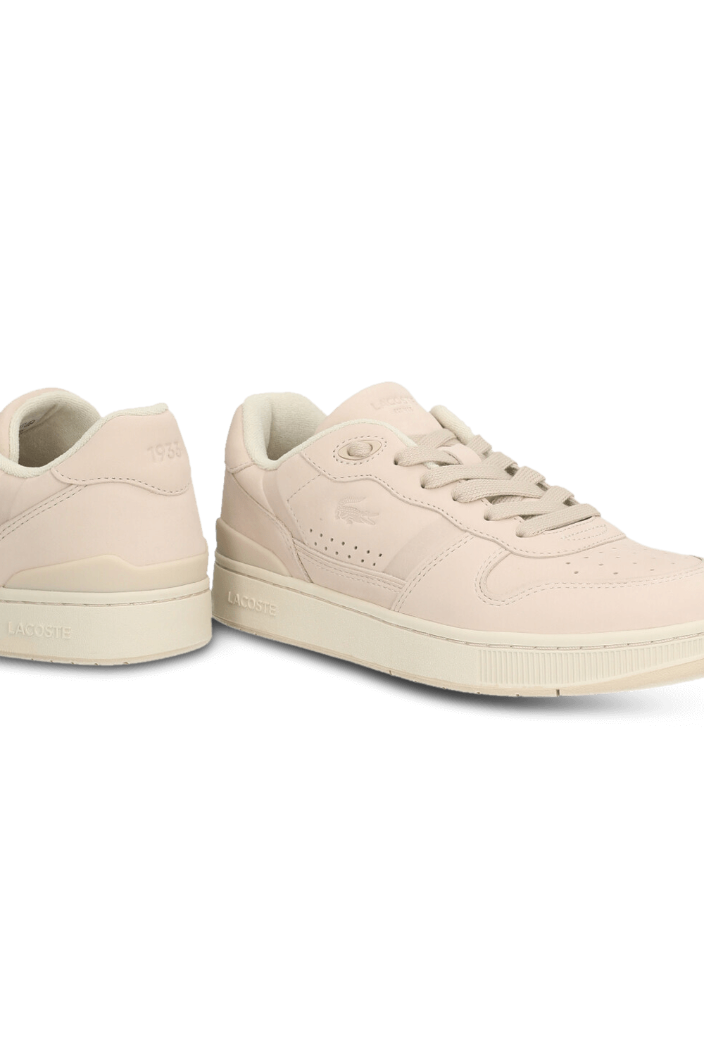 תמונת תקריב של נעלי סניקרס LACOSTE