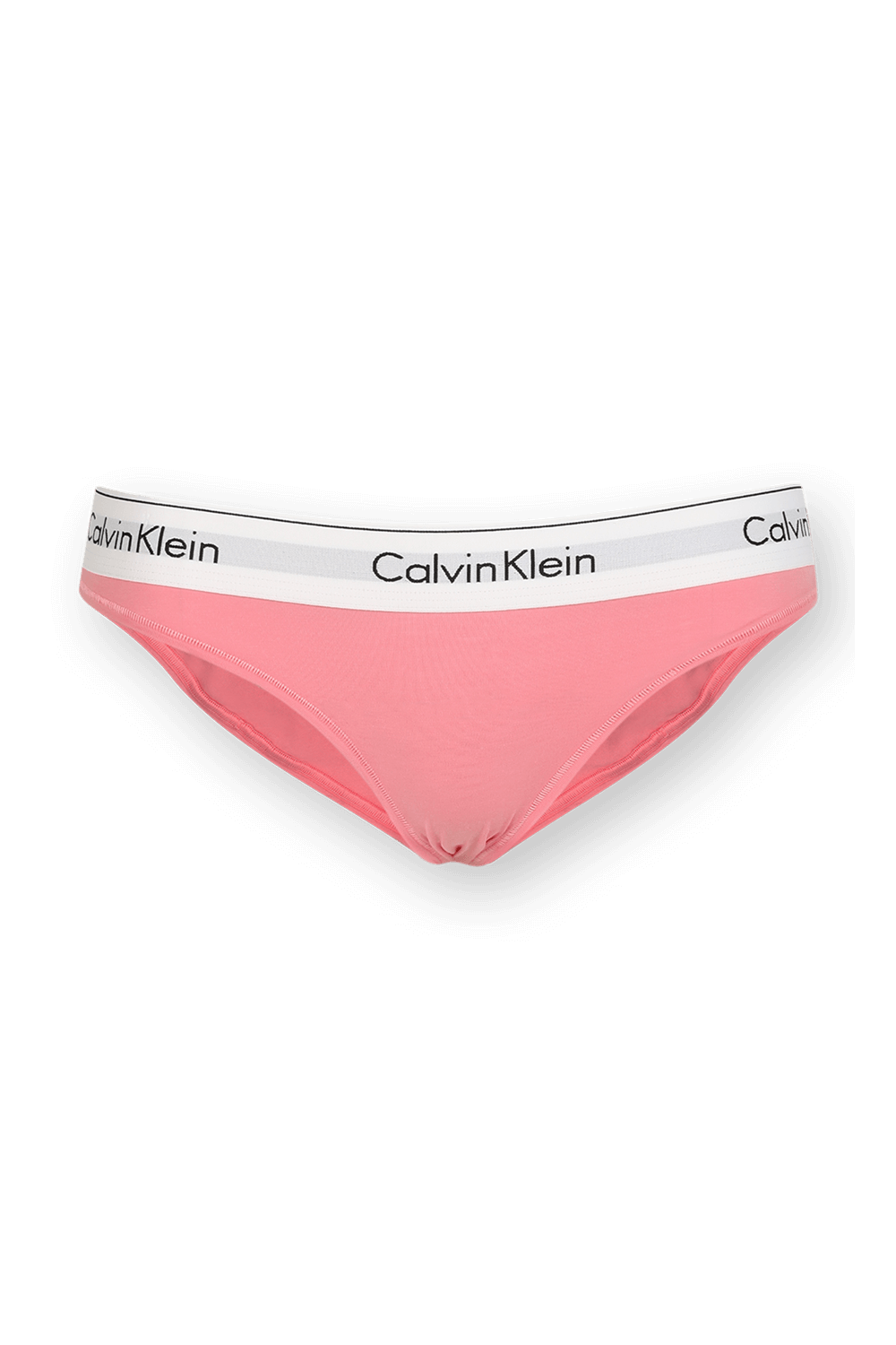 תמונה קידמית של Logo Thong in Rose CALVIN KLEIN