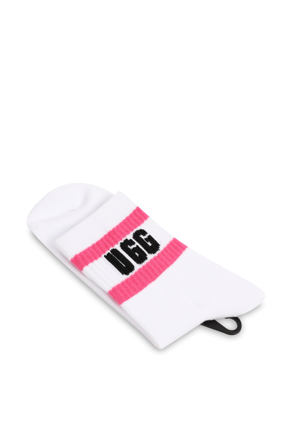 תמונה אחורית של גרבי רבע מכותנה עם לוגו UGG