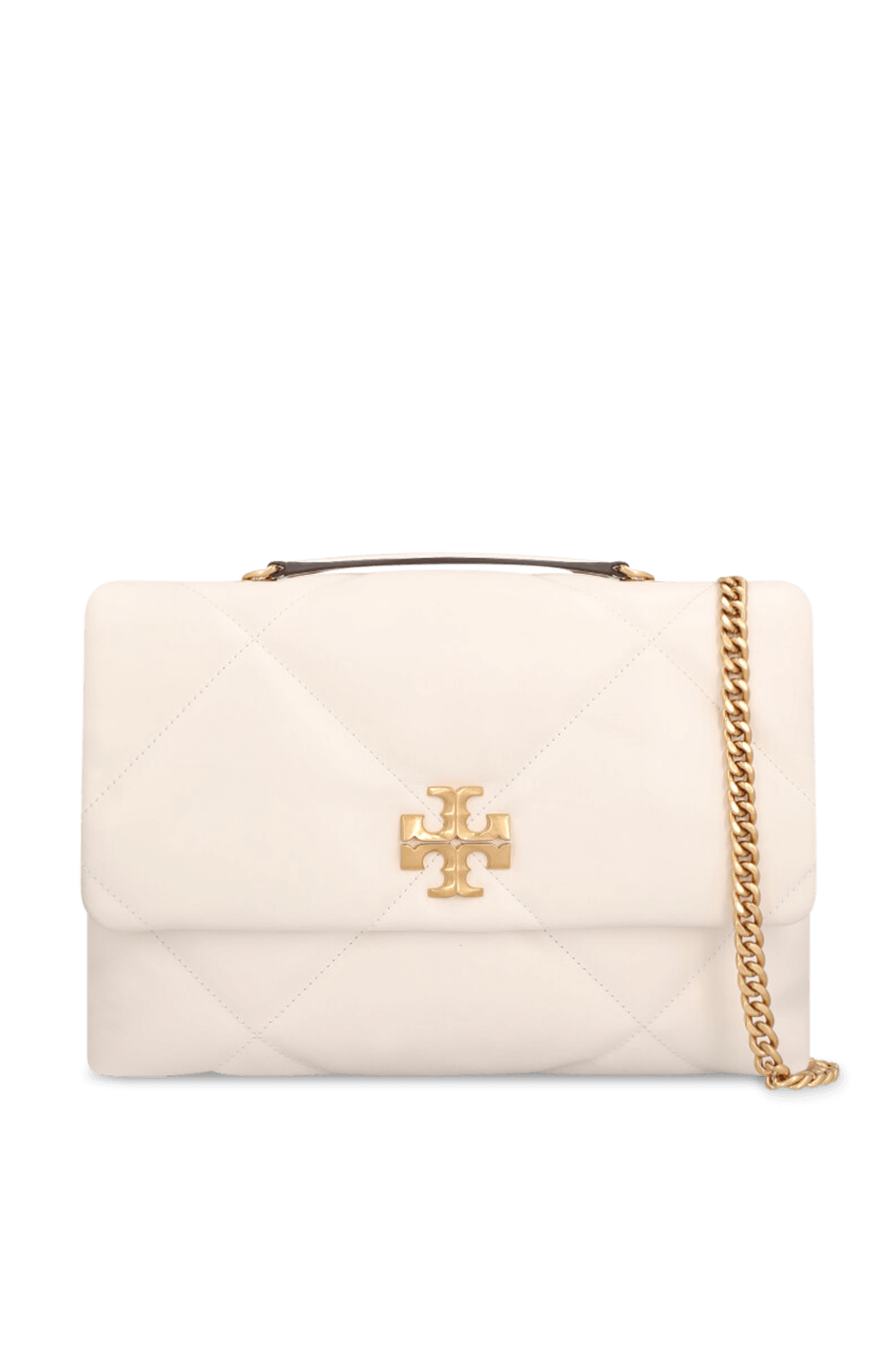 תמונה קידמית של תיק כתף קירה קווילט TORY BURCH