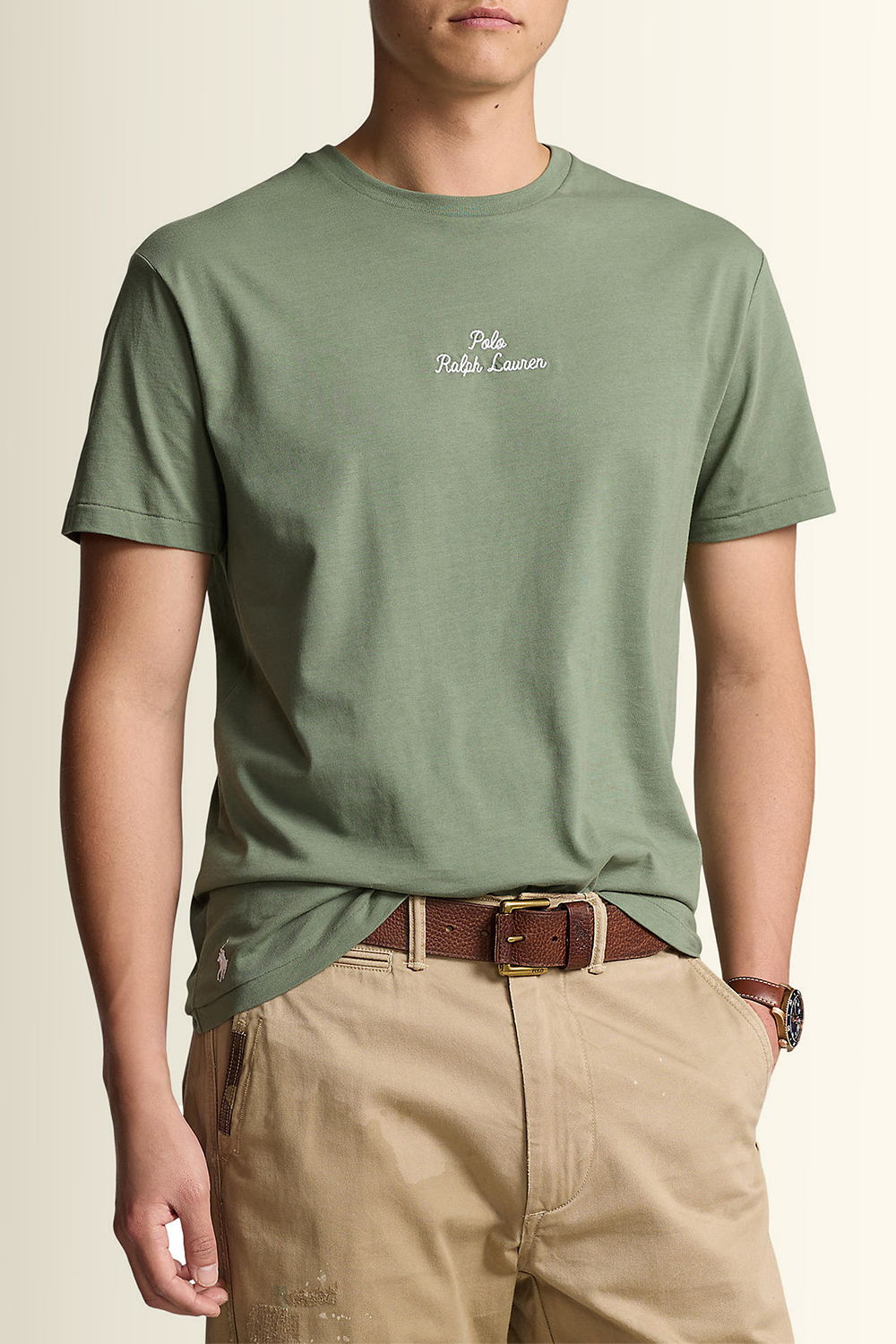 תמונת דוגמן קידמית של חולצת טי POLO RALPH LAUREN