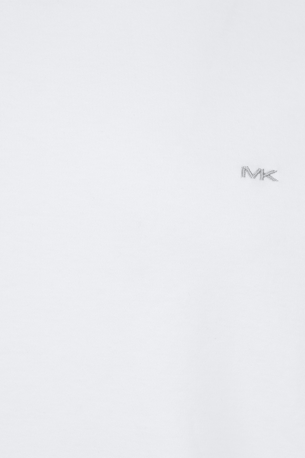 תמונה אחורית של חולצת טי עם לוגו רקום MICHAEL KORS