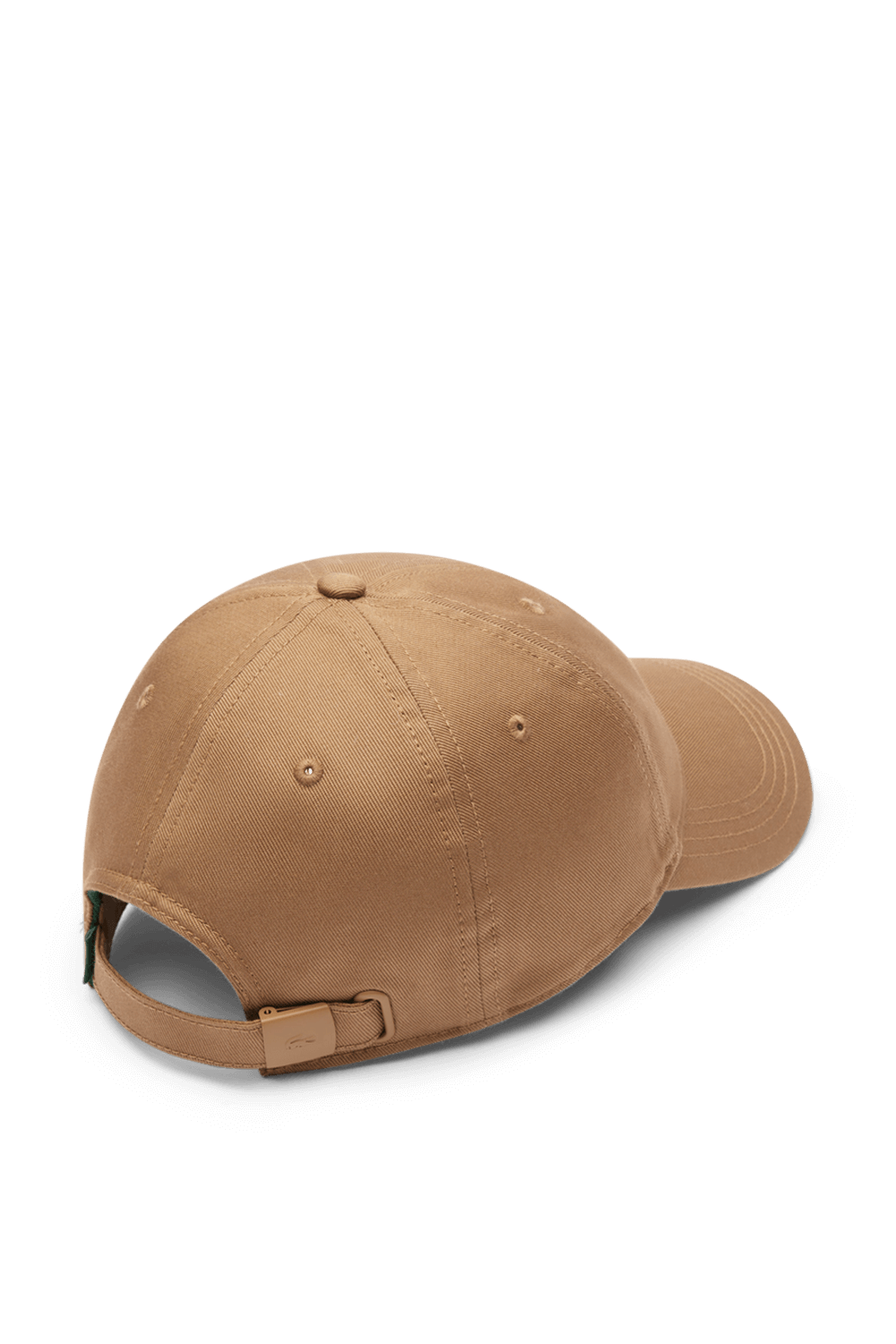 תמונה אחורית של כובע מצחייה מכותנה אורגנית LACOSTE