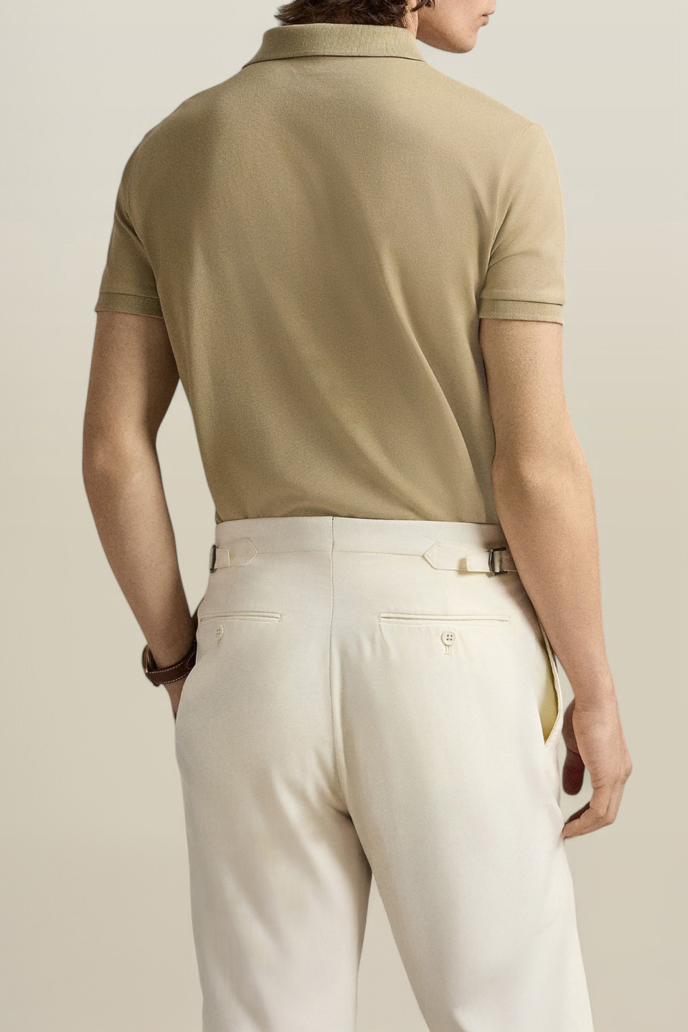 תמונת דוגמן אחורית של חולצת פולו POLO RALPH LAUREN