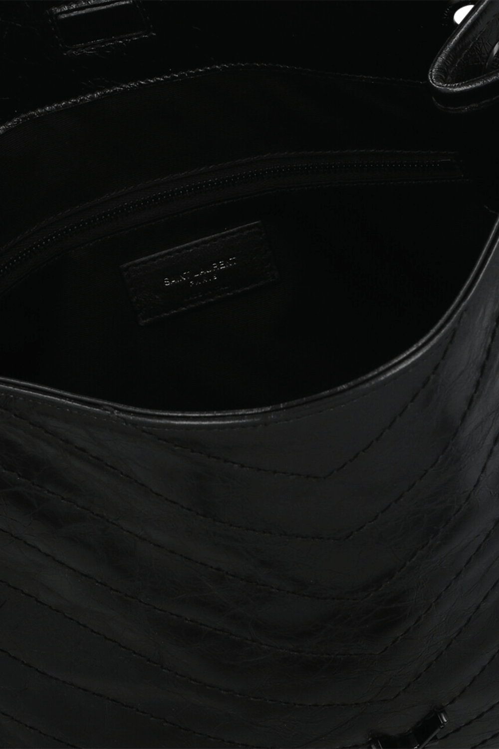 תמונת פנים של תיק ניקי שופינג SAINT LAURENT