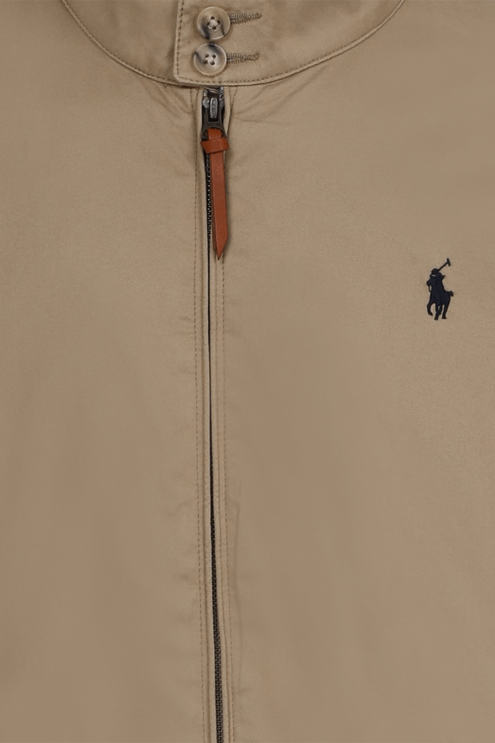 תמונה אחורית של ז'קט ברקודה מכותנה POLO RALPH LAUREN