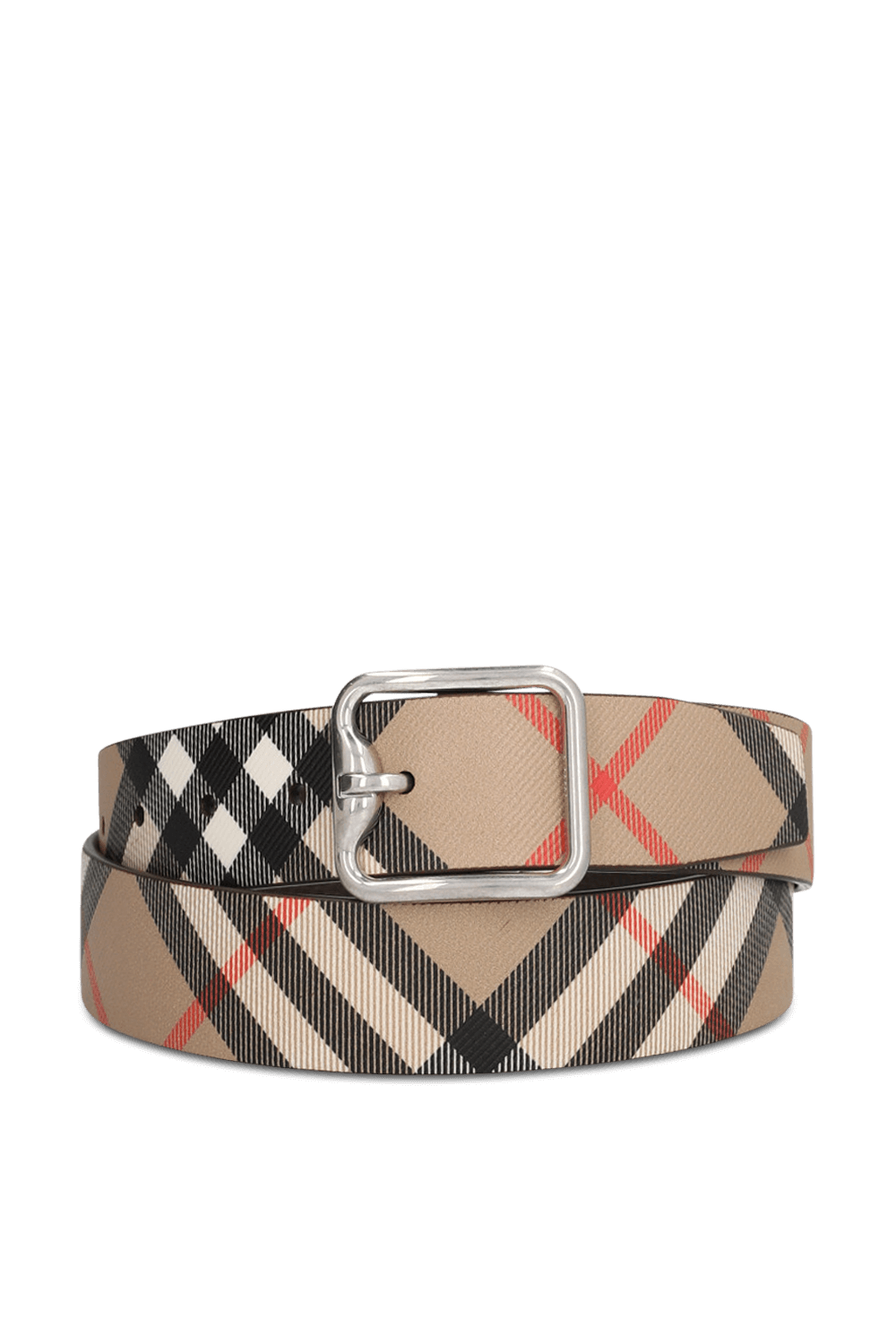תמונה קידמית של חגורה דו צדדית BURBERRY