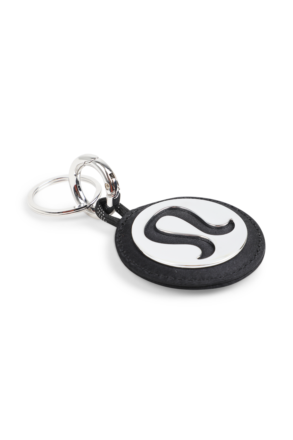 תמונת תקריב של Logo Bag Charm & Keychain