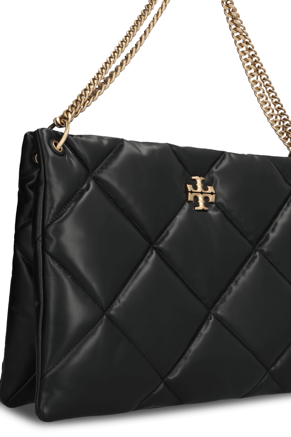 תמונת תקריב של תיק כתף קירה קווילט TORY BURCH