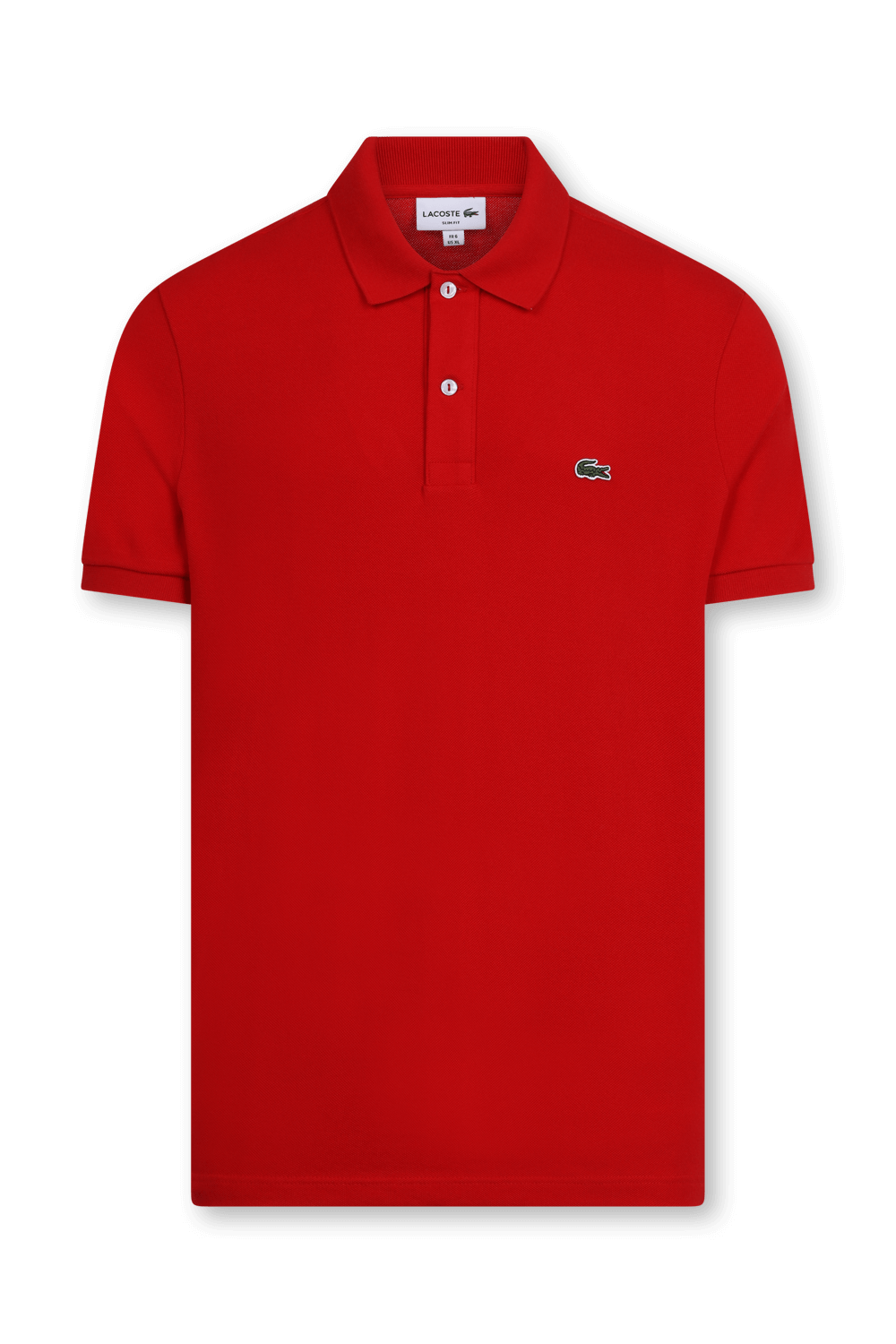 תמונה קידמית של חולצת פולו מכותנה LACOSTE