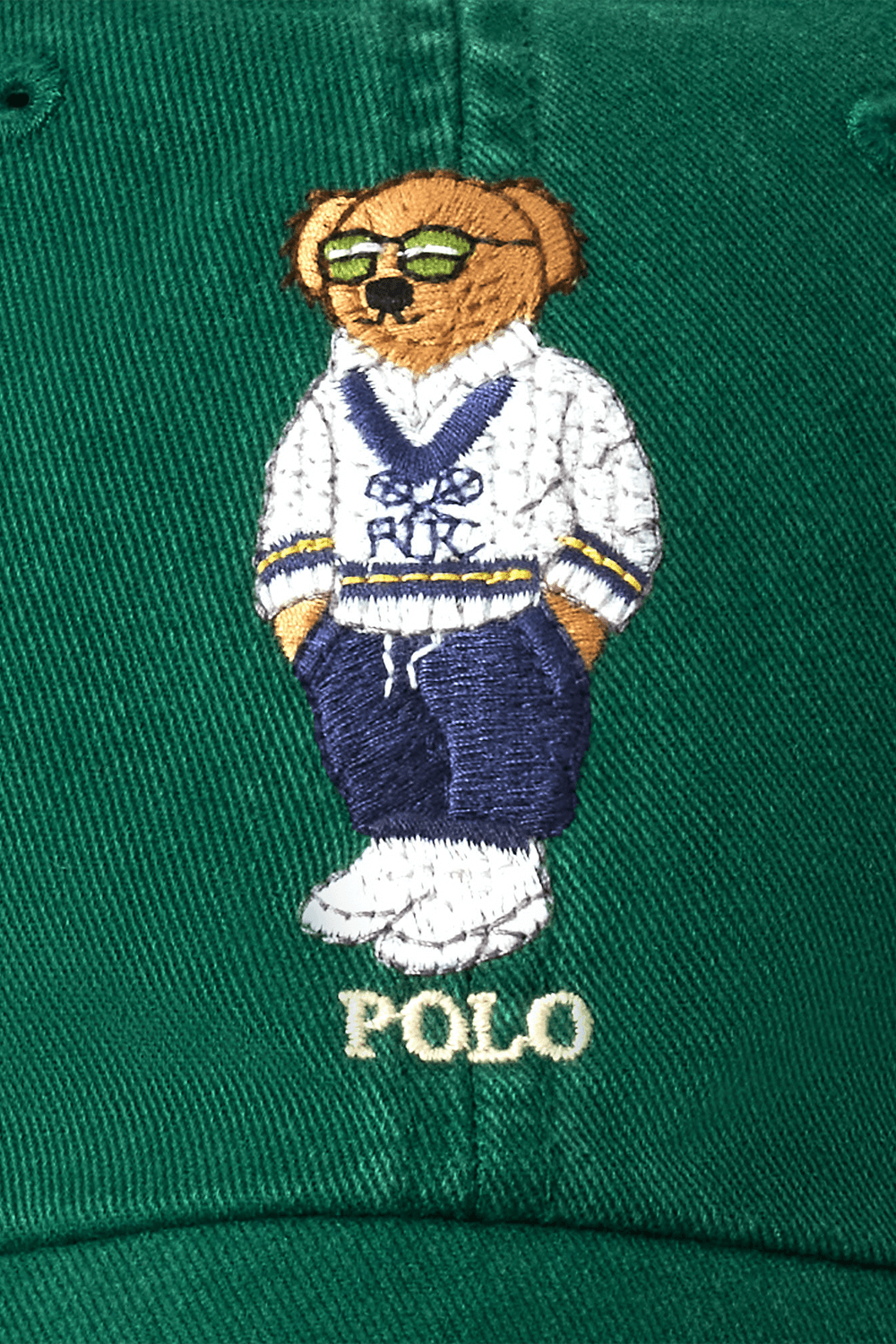 תמונת תקריב של כובע מצחייה POLO RALPH LAUREN