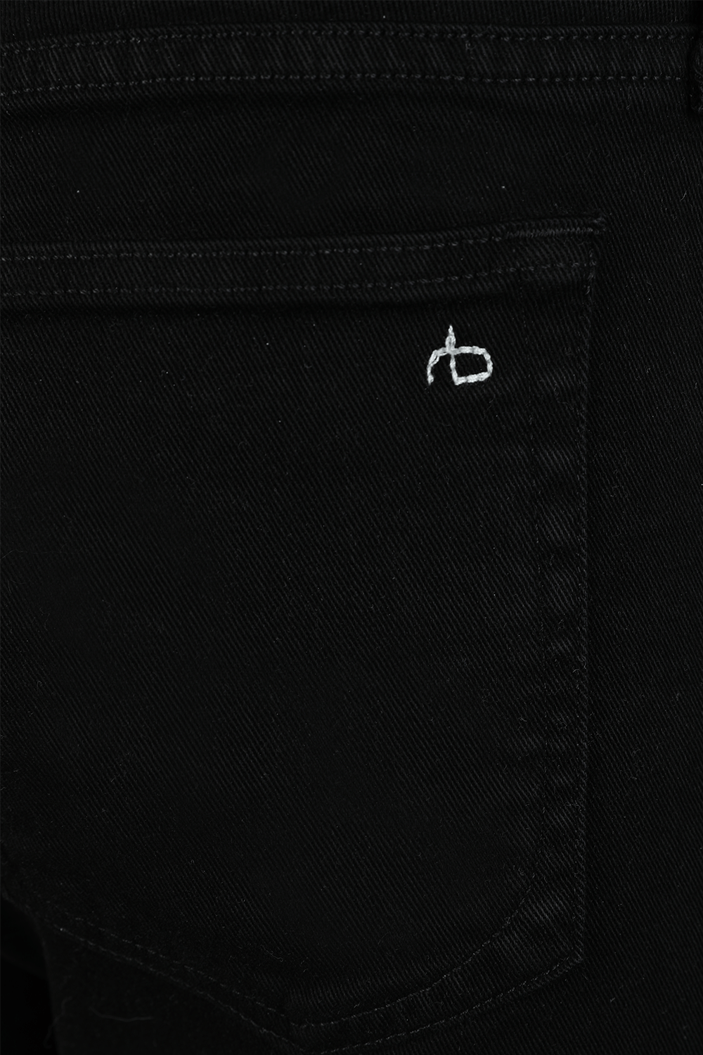 תמונה אחורית של מכנסי ג'ינס סקיני RAG & BONE
