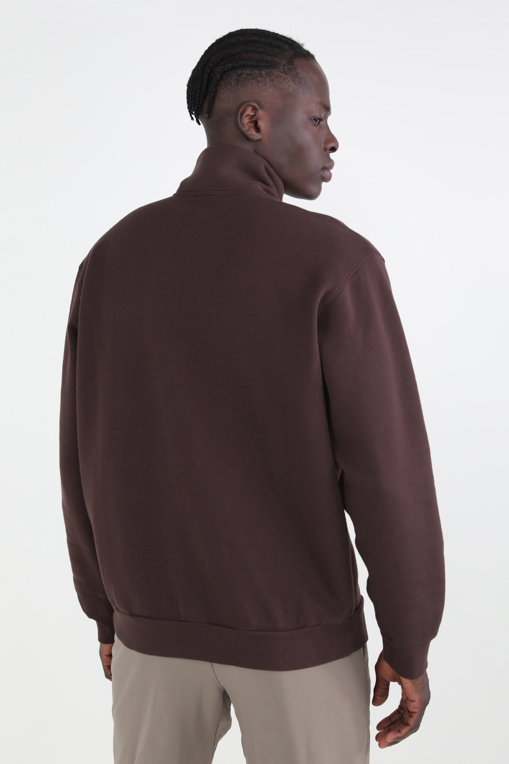 תמונת דוגמן אחורית של Steady State Half Zip