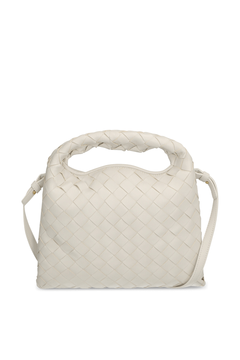 תמונה קידמית של תיק הופ בגודל מיני BOTTEGA VENETA