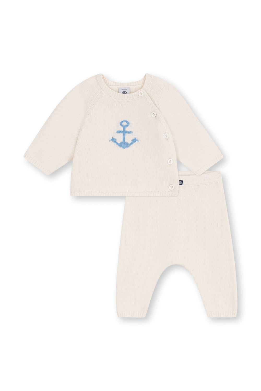 תמונה קידמית של חליפה סרוגה - גילאי 1-18 חודשים PETIT BATEAU