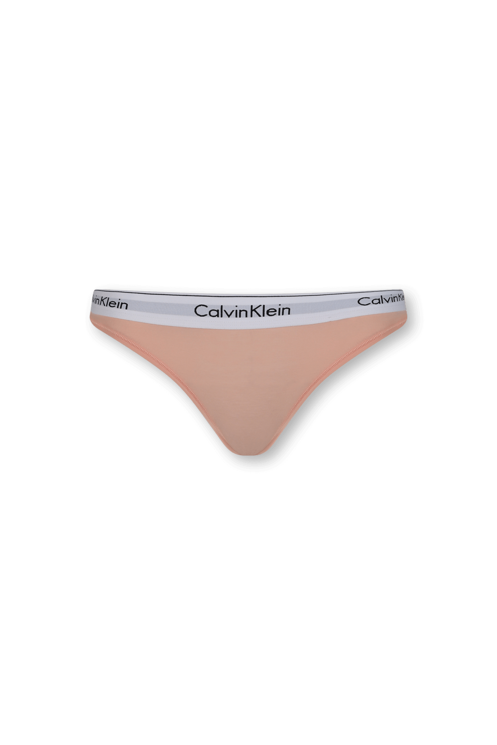 תמונה קידמית של תחתוני חוטיני עם לוגוטייפ CALVIN KLEIN