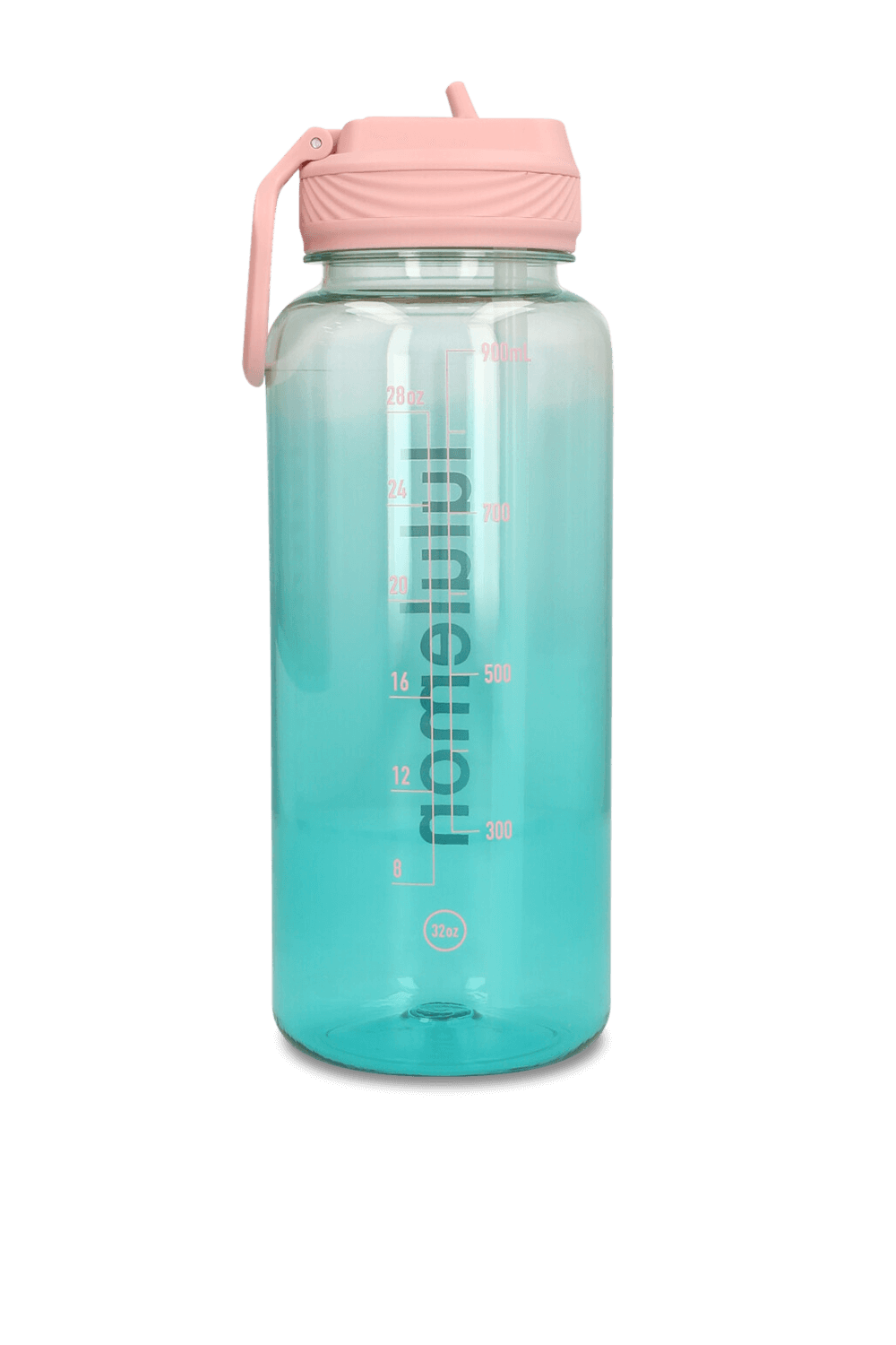 תמונה אחורית של Back To Life Clear Bottle 32oz*Straw Lid LULULEMON