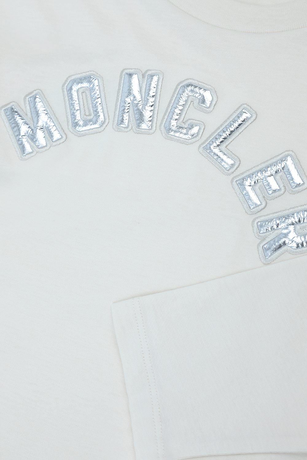תמונה אחורית של חולצת טי ארוכה - גילאי 4-6 שנים MONCLER KIDS
