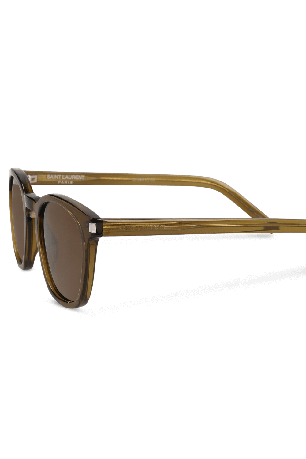 תמונת תקריב של משקפי שמש SAINT LAURENT