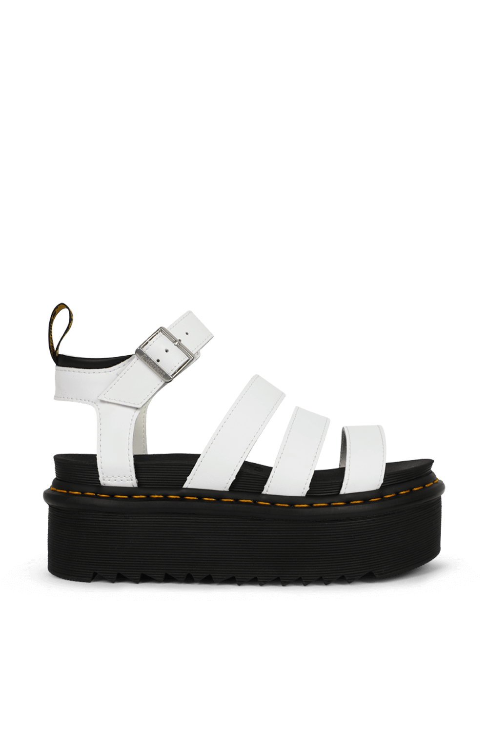 תמונה קידמית של סנדלי פלטפורמה בלייר DR.MARTENS