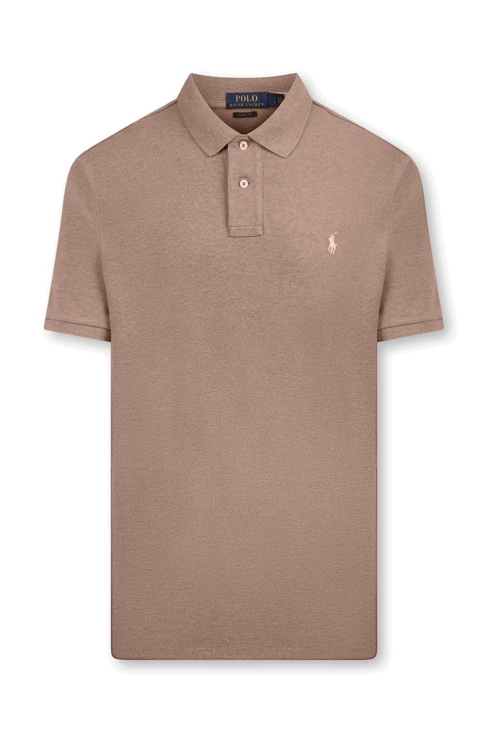 תמונה קידמית של חולצת פולו עם לוגו רקום POLO RALPH LAUREN