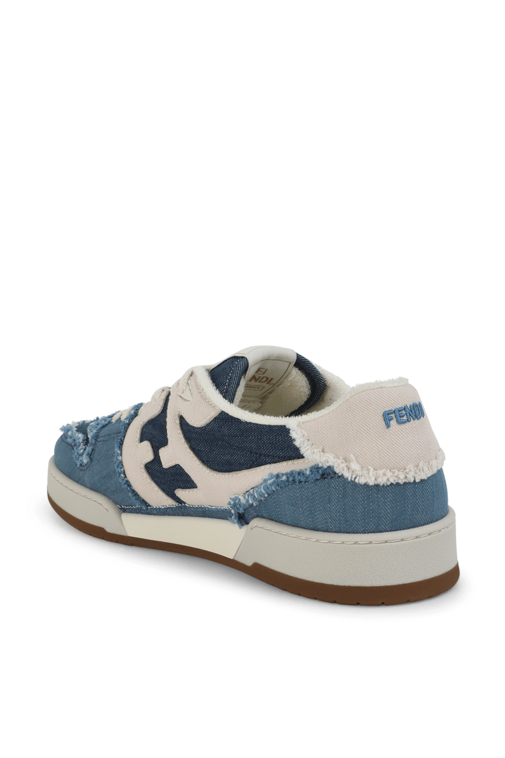 תמונה אחורית של נעלי סניקרס ג'ינס FENDI