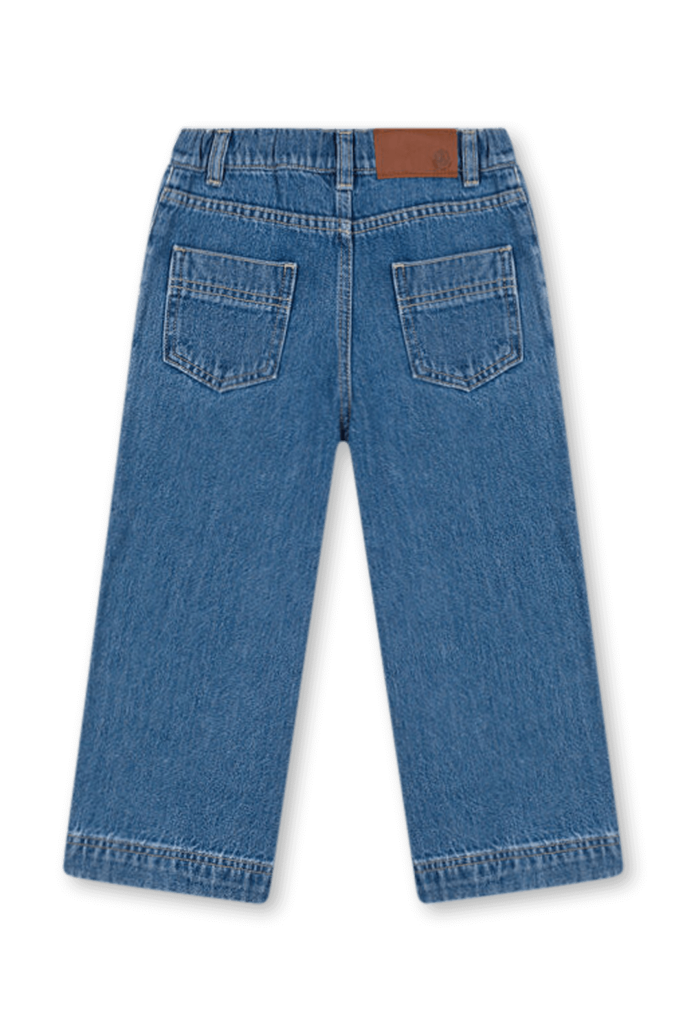 תמונה אחורית של מכנסי ג'ינס - גילאי 3-5 שנים PETIT BATEAU