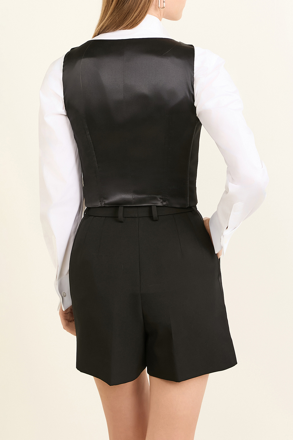 תמונת דוגמן אחורית של וסט מחוך DOLCE & GABBANA