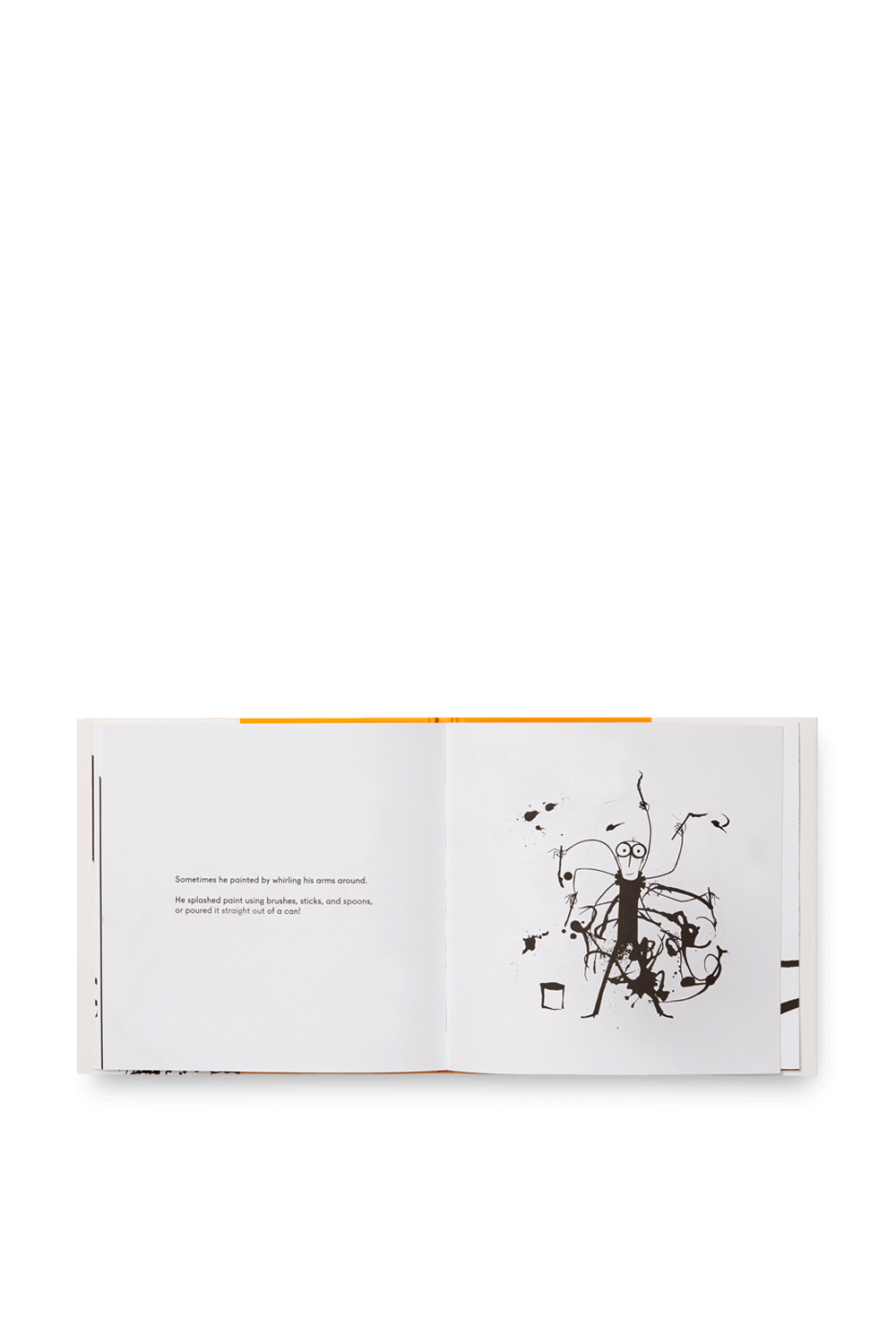 Jackson Pollock And Splashed Paint - גילאי 4-7. PHAIDON