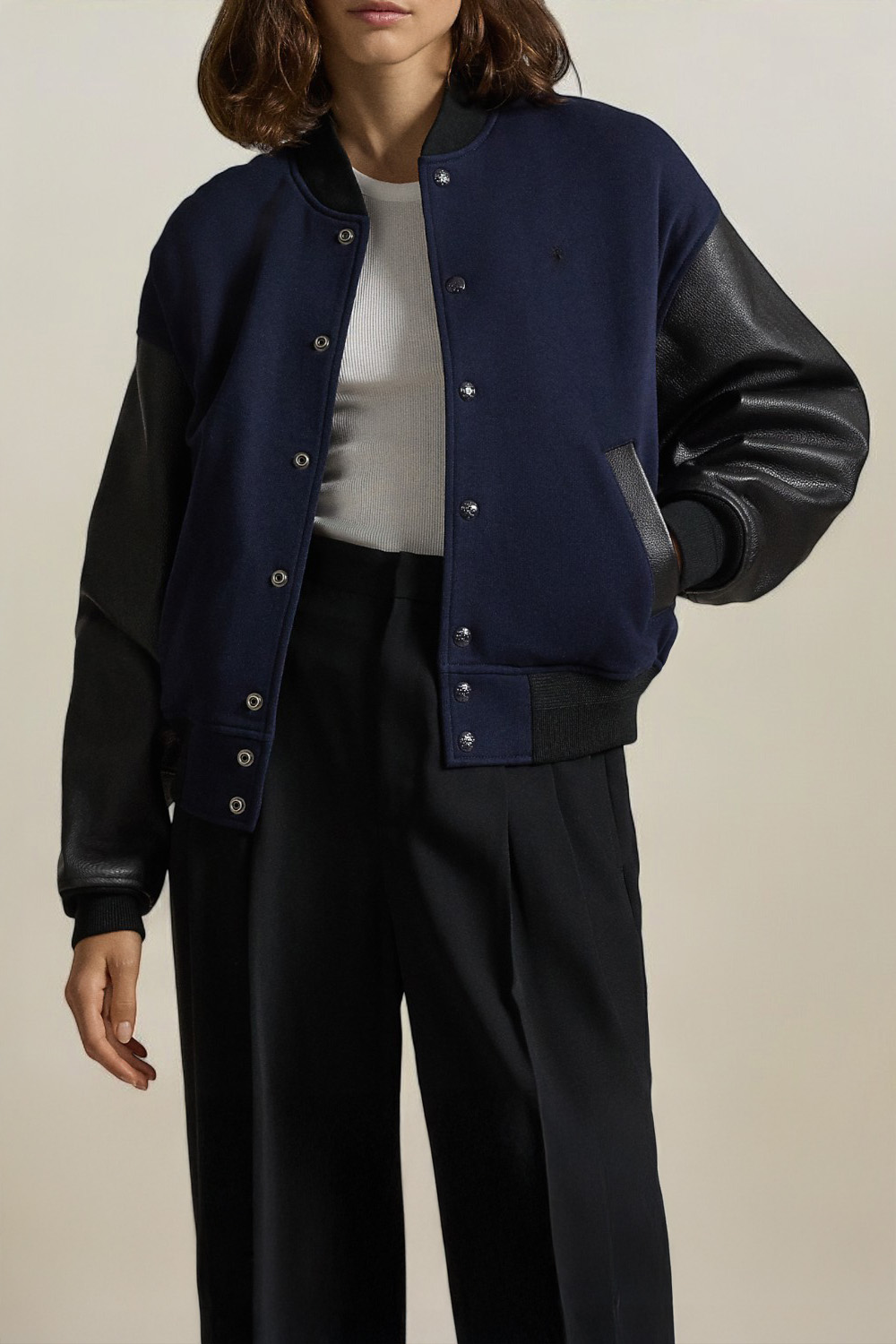 תמונת דוגמן קידמית של ז'קט בומבר POLO RALPH LAUREN
