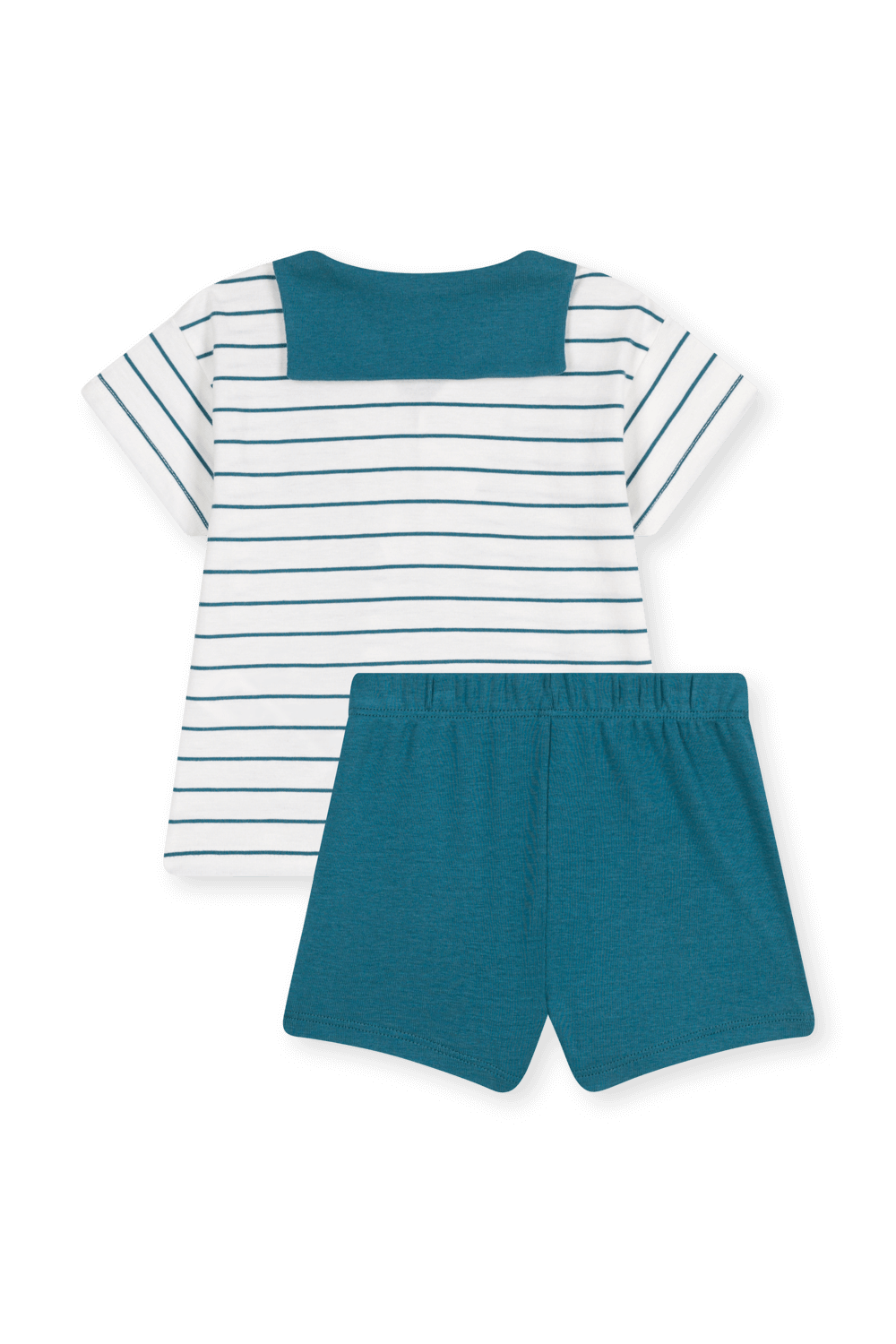 תמונה אחורית של סט חליפה ומכנסיים PETIT BATEAU