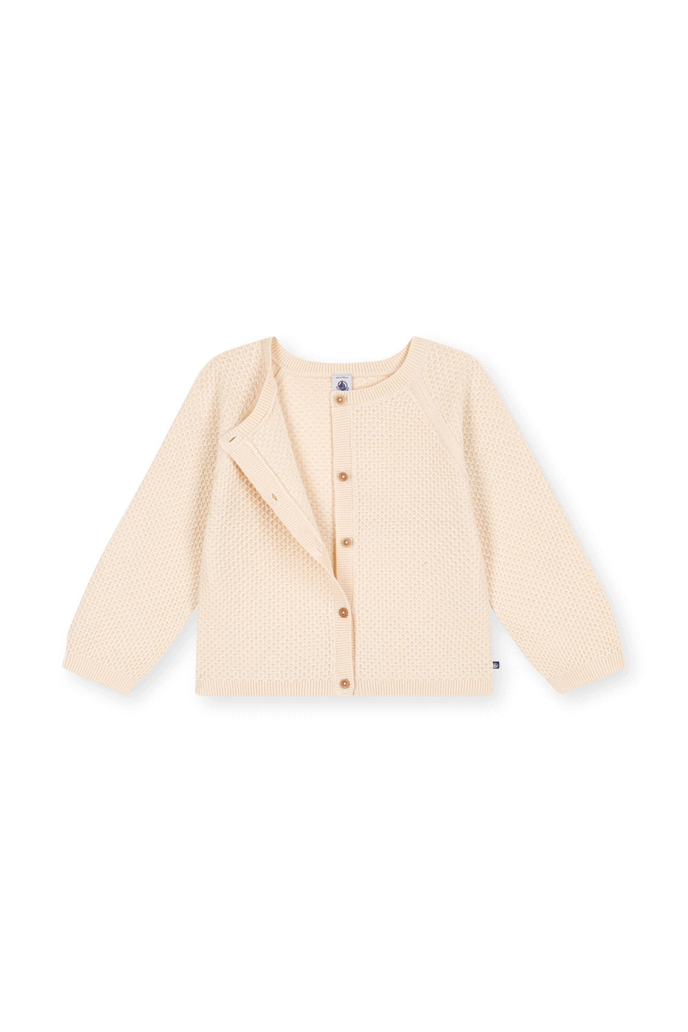 תמונה אחורית של קרדיגן פיקה PETIT BATEAU
