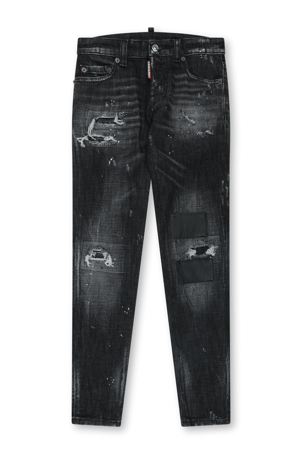תמונה קידמית של מכנסי ג'ינס - גילאי 4-16 שנים DSQUARED2 KIDS