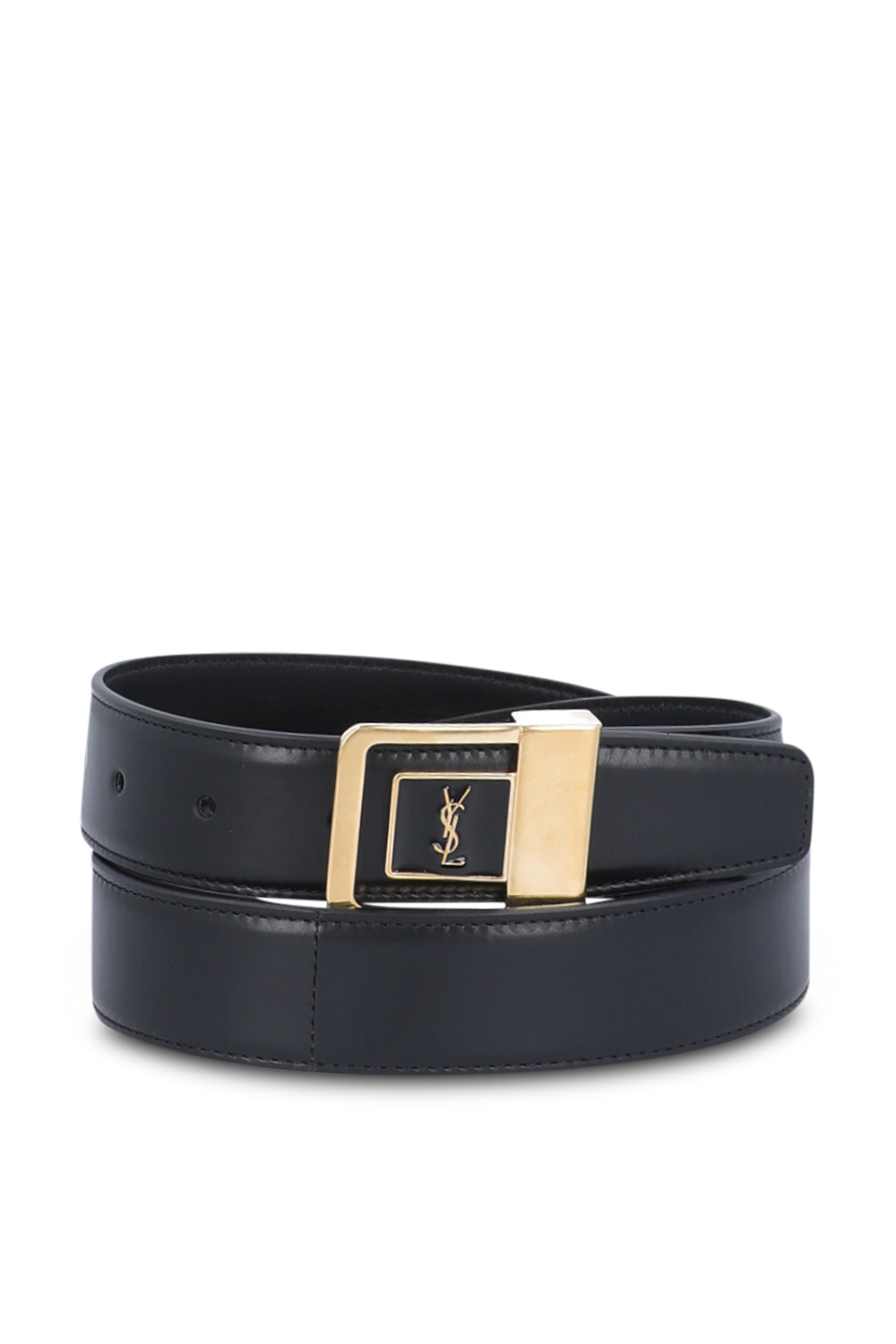 תמונה קידמית של חגורה מעור SAINT LAURENT