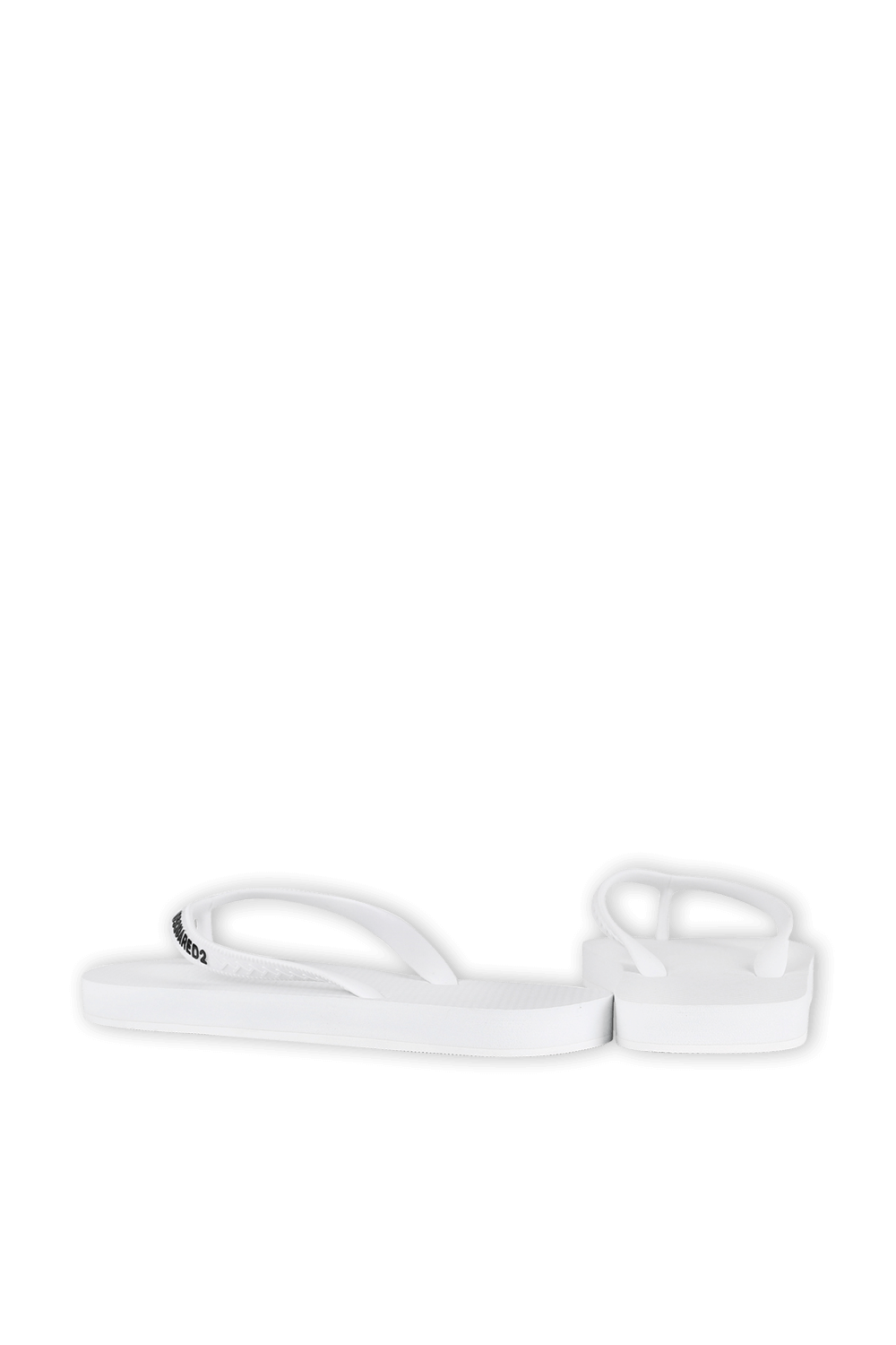 תמונת פנים של Flip Flops in White DSQUARED2