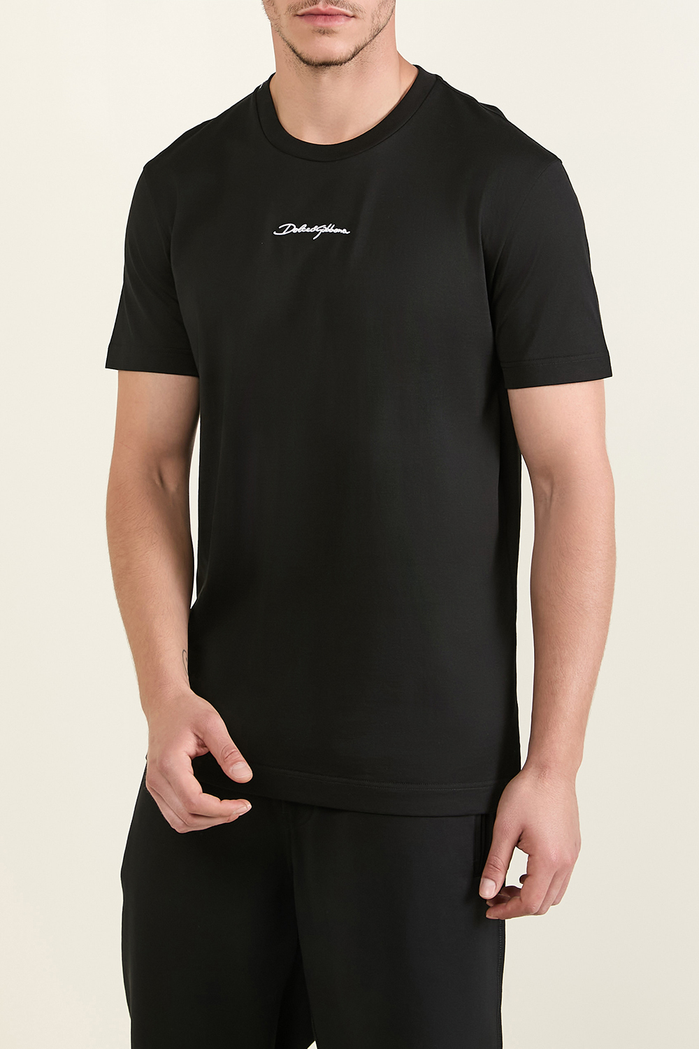 תמונת דוגמן קידמית של חולצת טי DOLCE & GABBANA