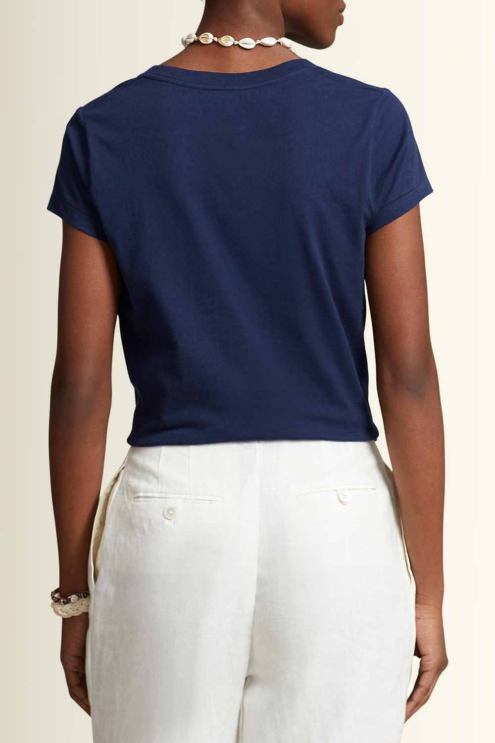 תמונת דוגמן אחורית של חולצת טי POLO RALPH LAUREN