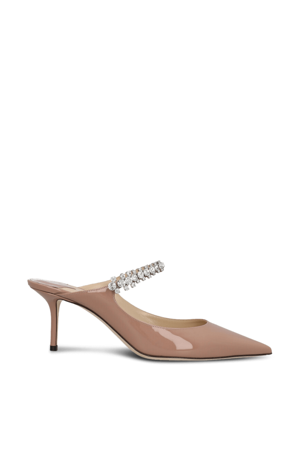 תמונה קידמית של נעלי עקב מיולס JIMMY CHOO