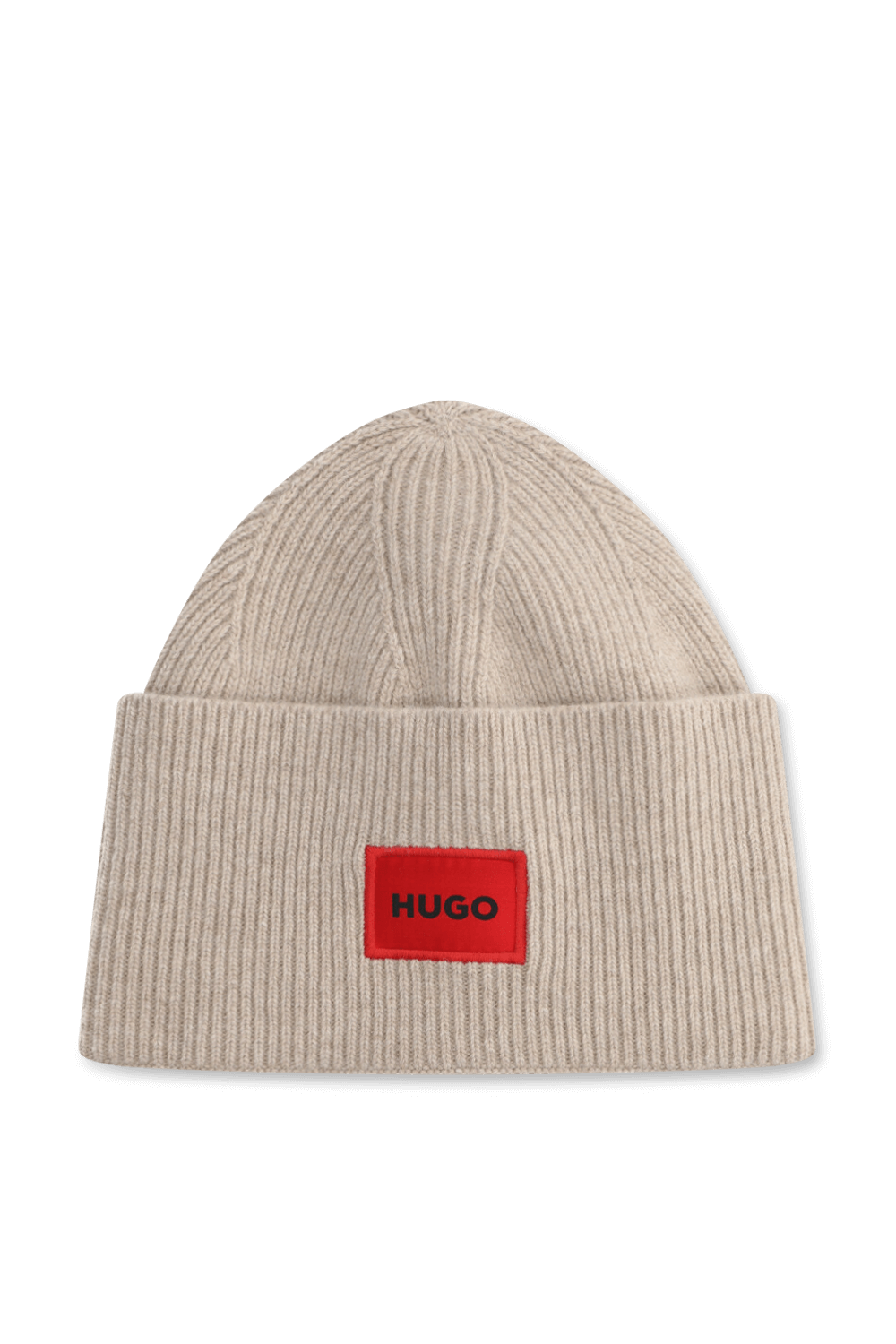 תמונה קידמית של כובע גרב מצמר HUGO
