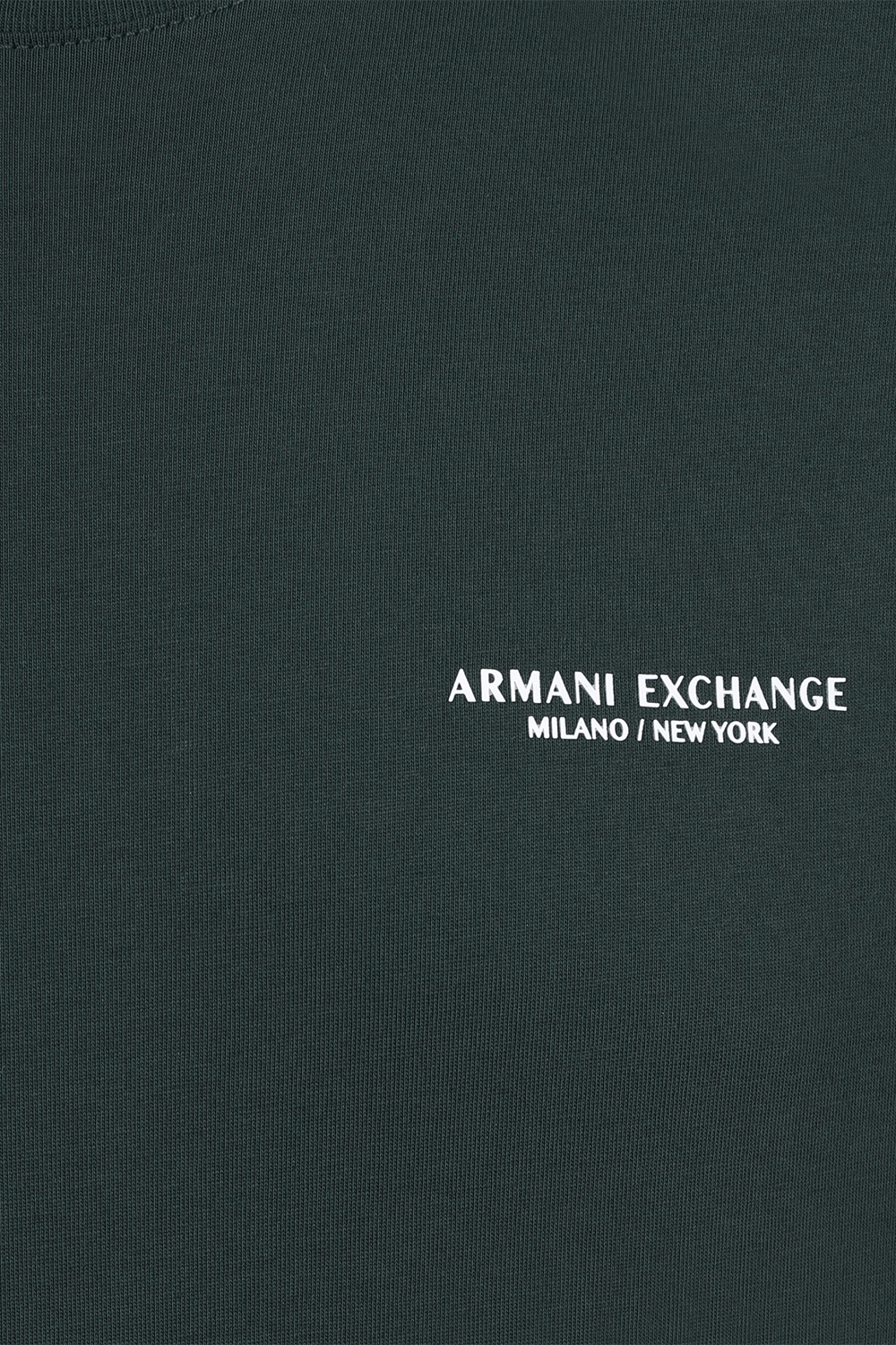 תמונה אחורית של חולצת טי מכותנה ARMANI EXCHANGE