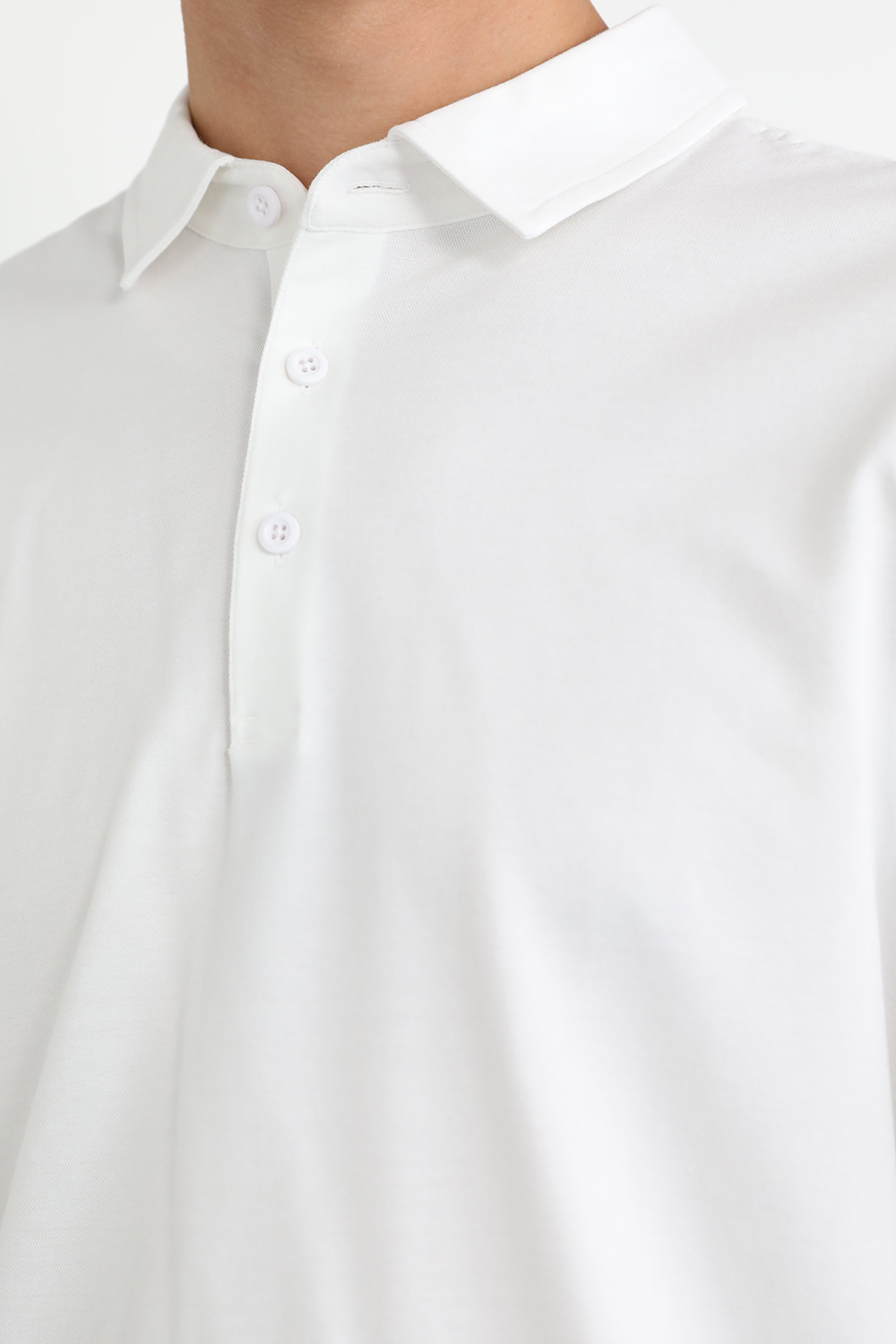 תמונת תקריב דוגמן של Evolution Short-Sleeve Polo Shirt