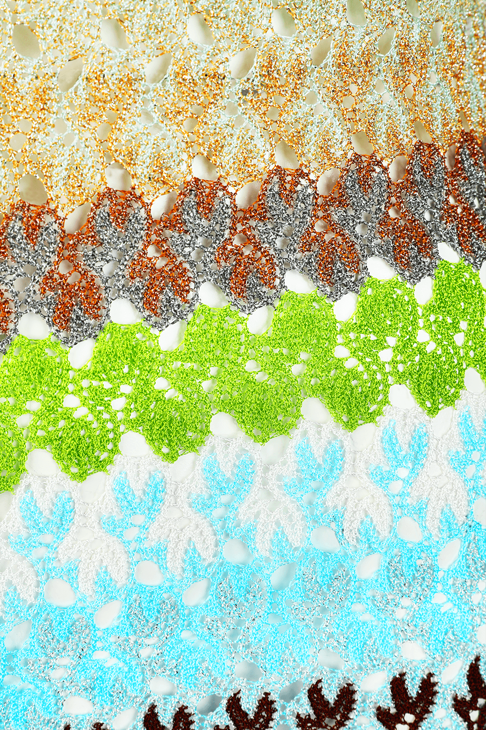 תמונה אחורית של אוברול חוף עם רקמת להבות MISSONI