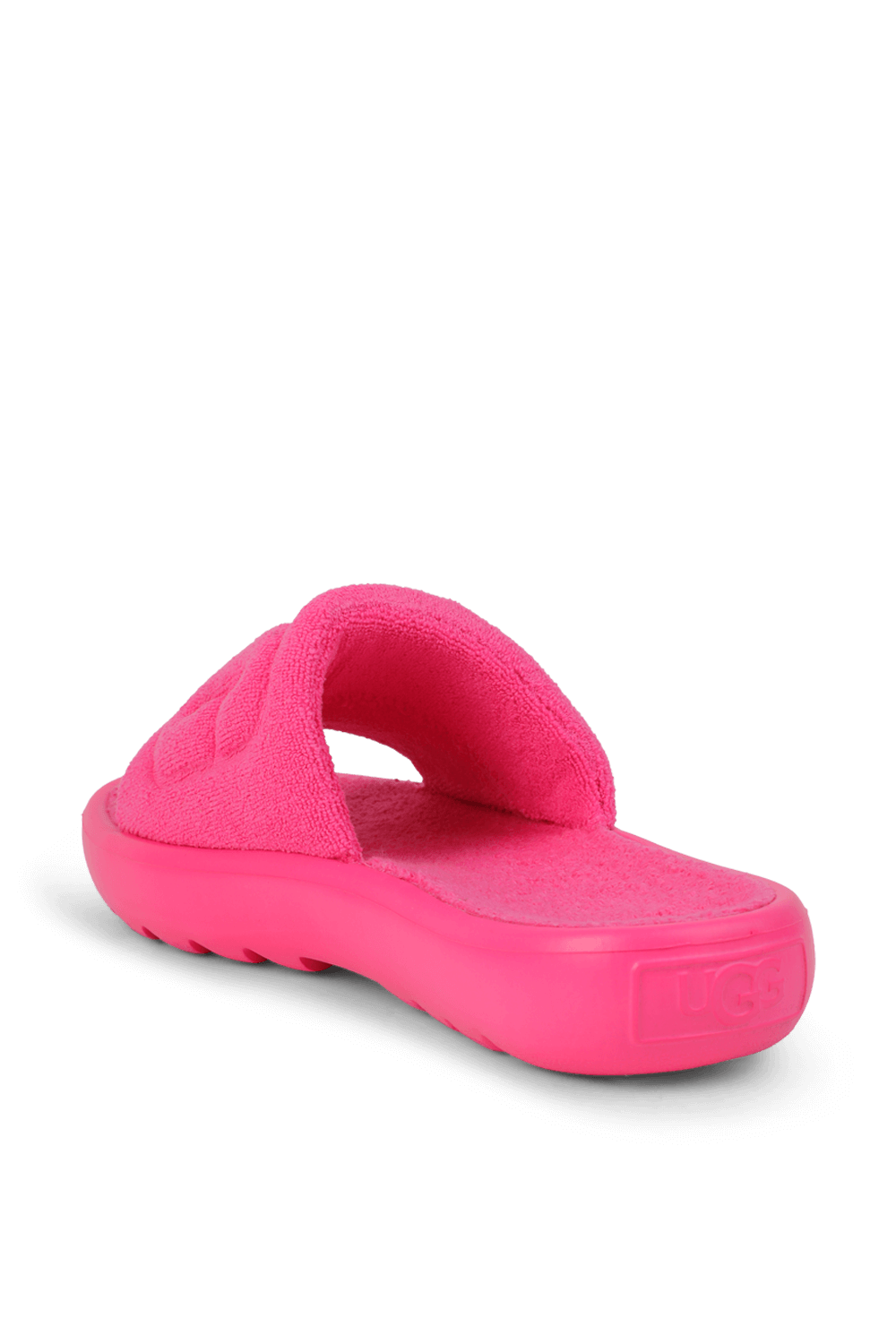 תמונה אחורית של כפכפי פלטפורמה UGG