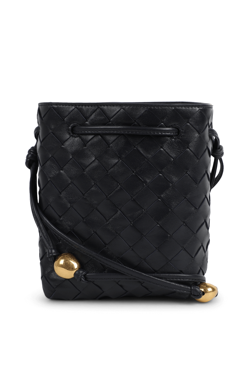 תמונה קידמית של תיק נשיאה שתי וערב מעור BOTTEGA VENETA