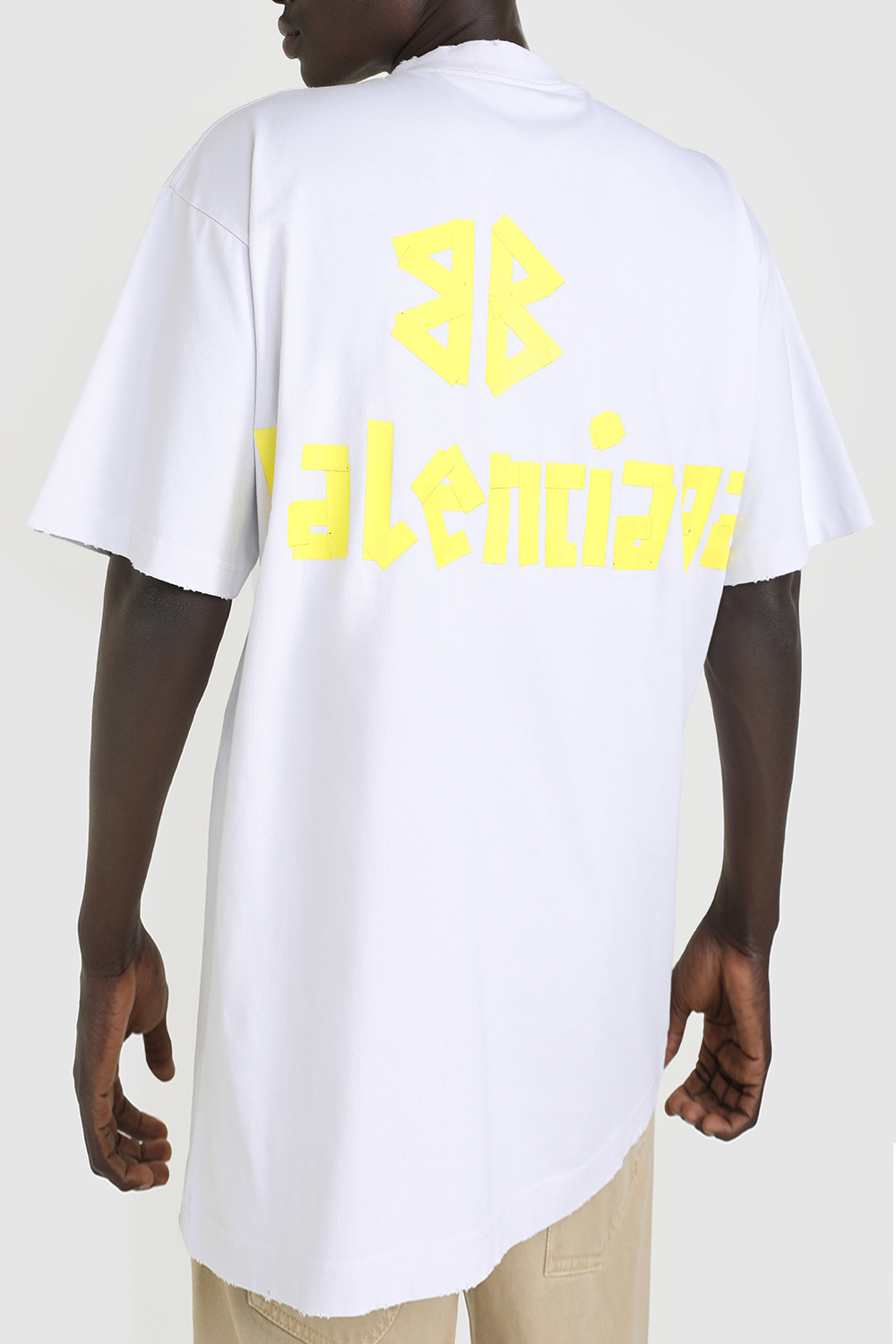 תמונת דוגמן אחורית של חולצת טי BALENCIAGA